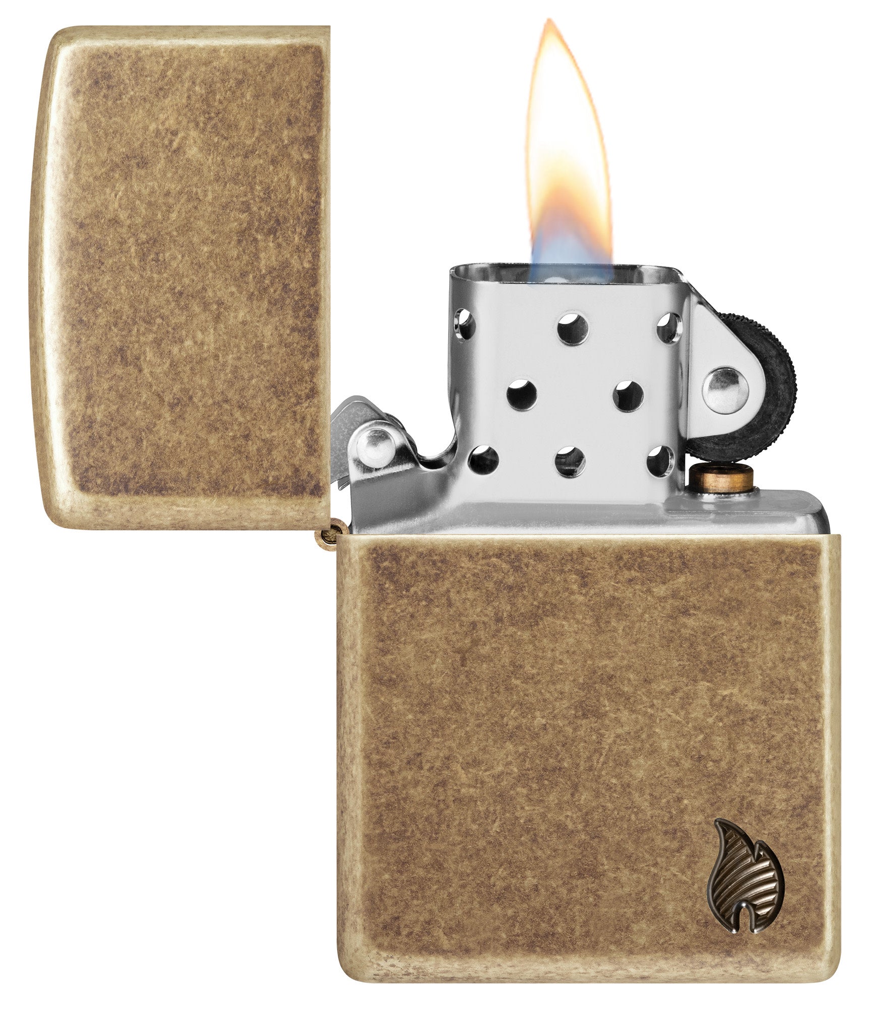 Armor Antique Brass Flame Design - Image 4