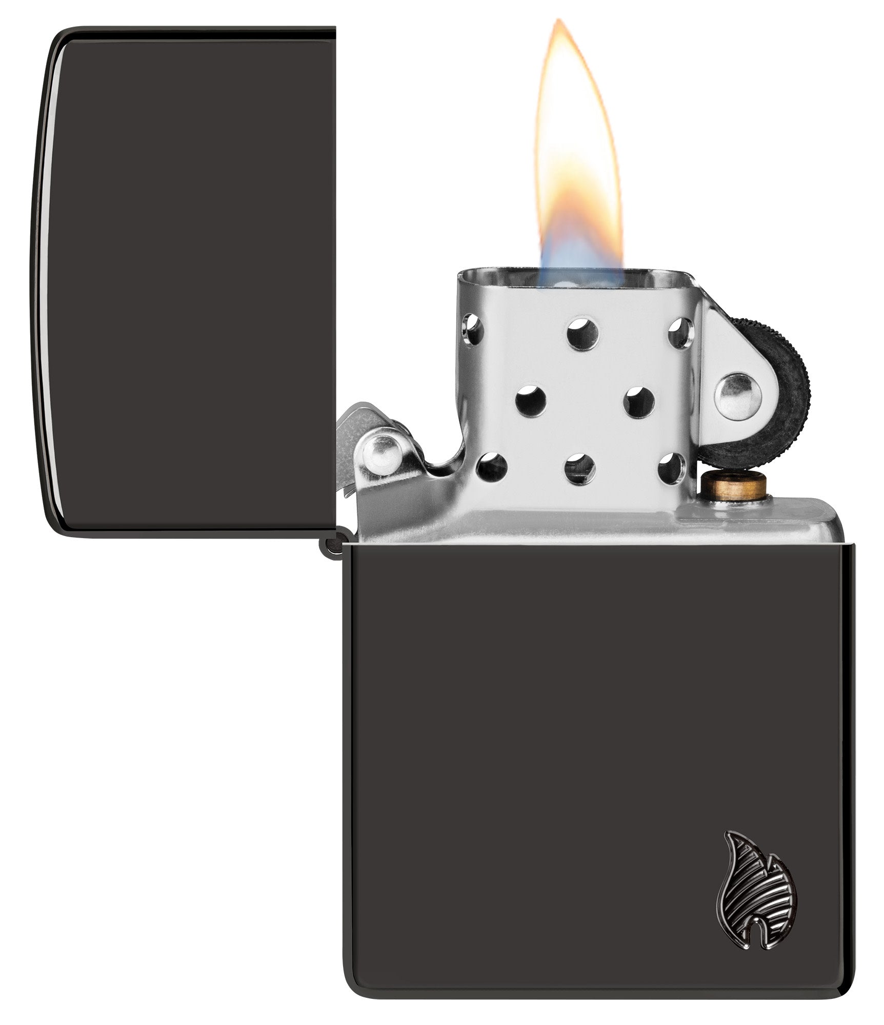 Armor High Polish Black Flame Design - Image 4