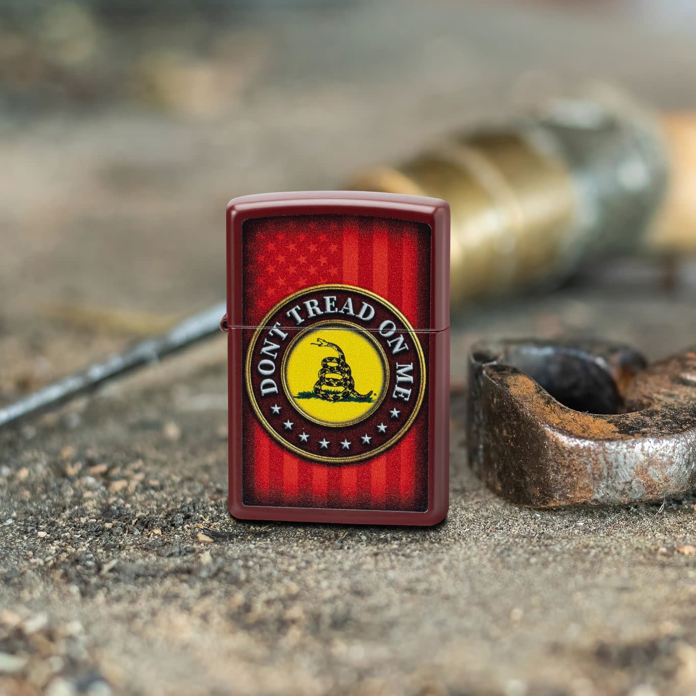 Alternative view of Dont Tread on Me Crest Design
