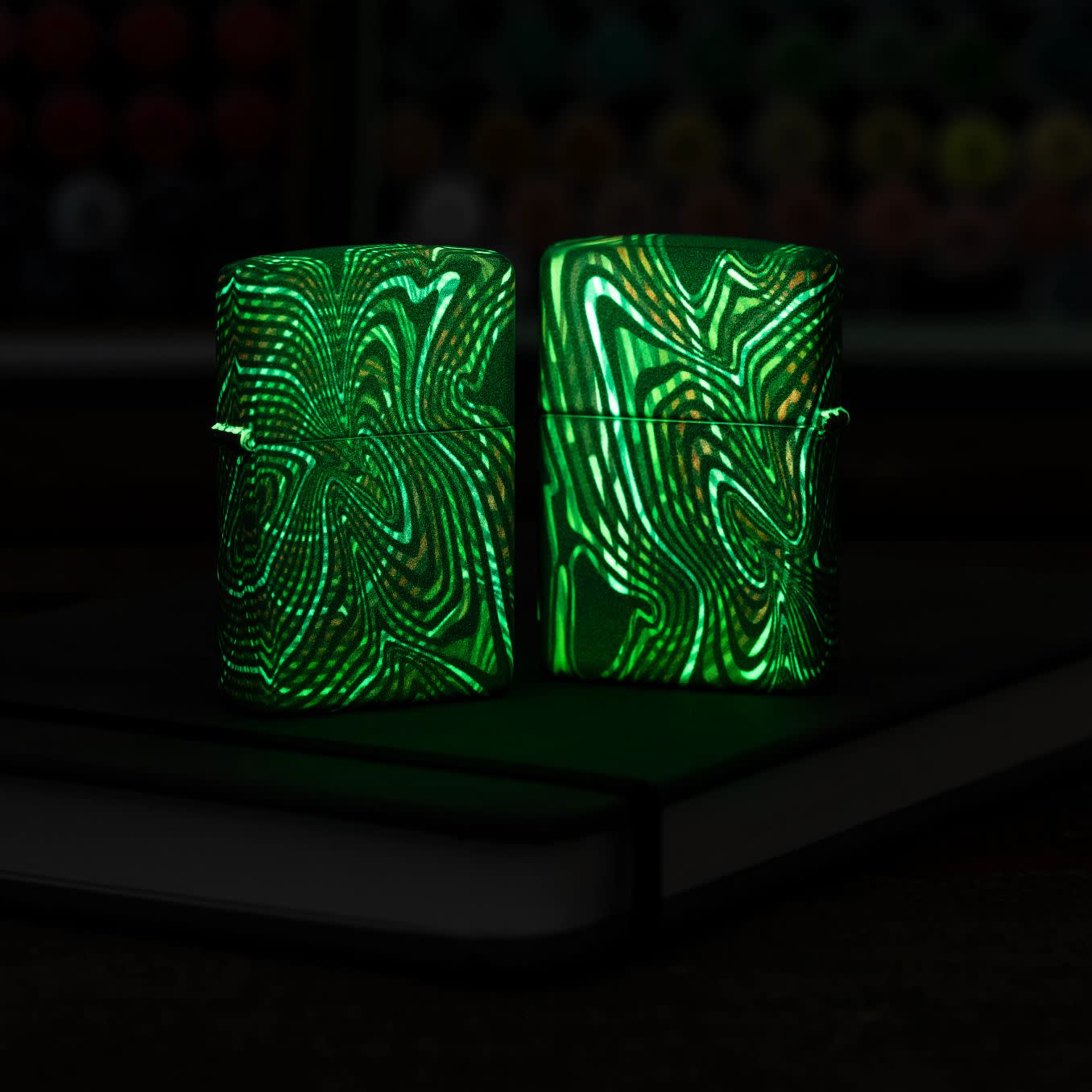 Alternative view of Glowing Illusion Design