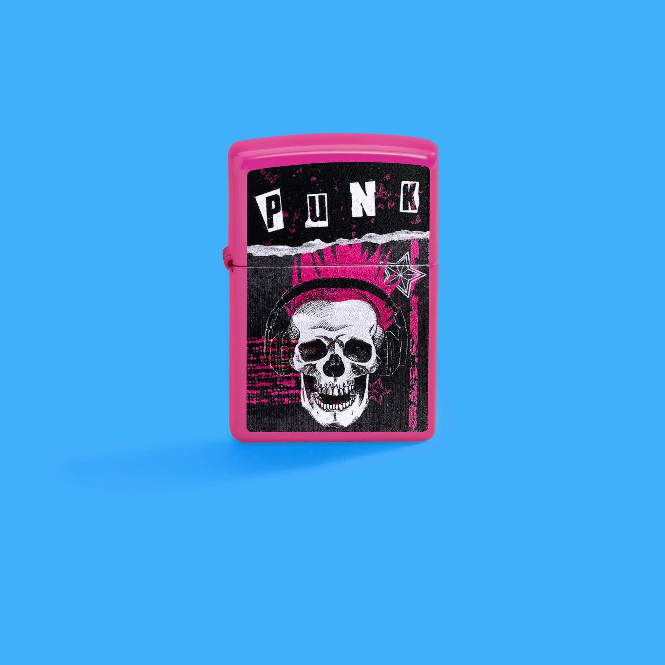 Alternative view of Punk Skull Design