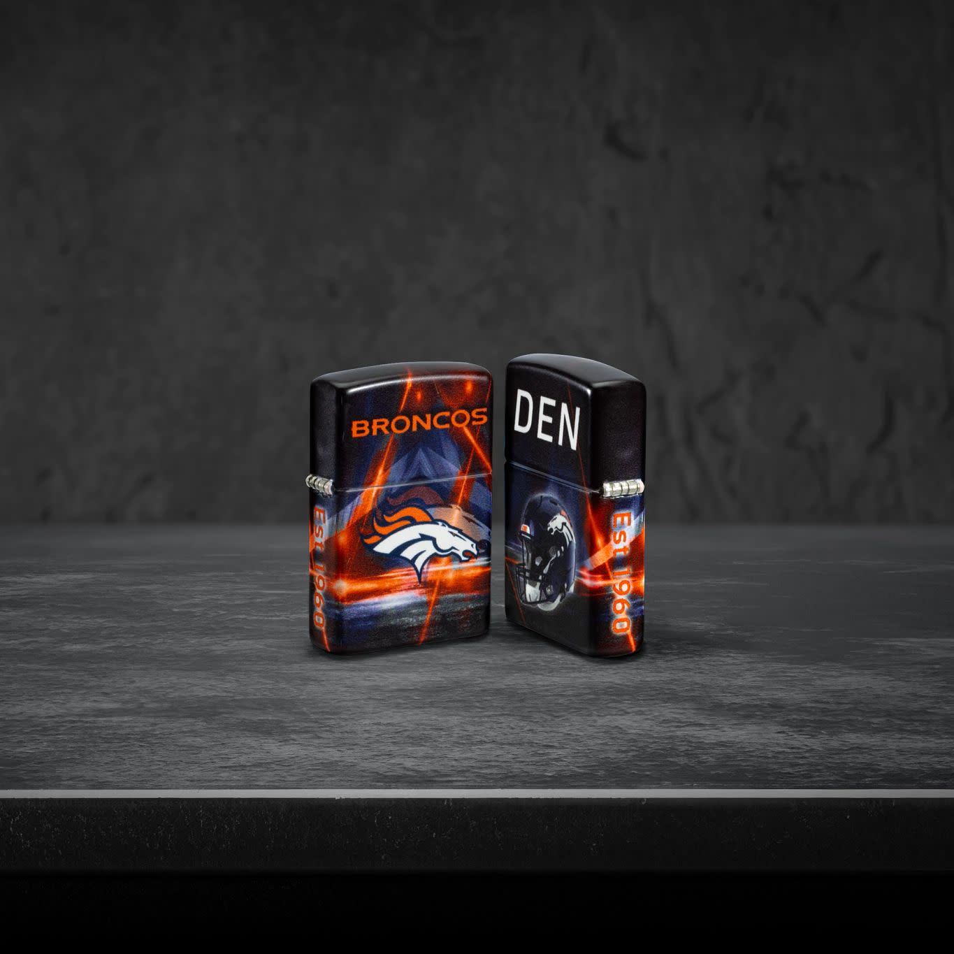 Alternative view of NFL Denver Broncos Team Spirit Design