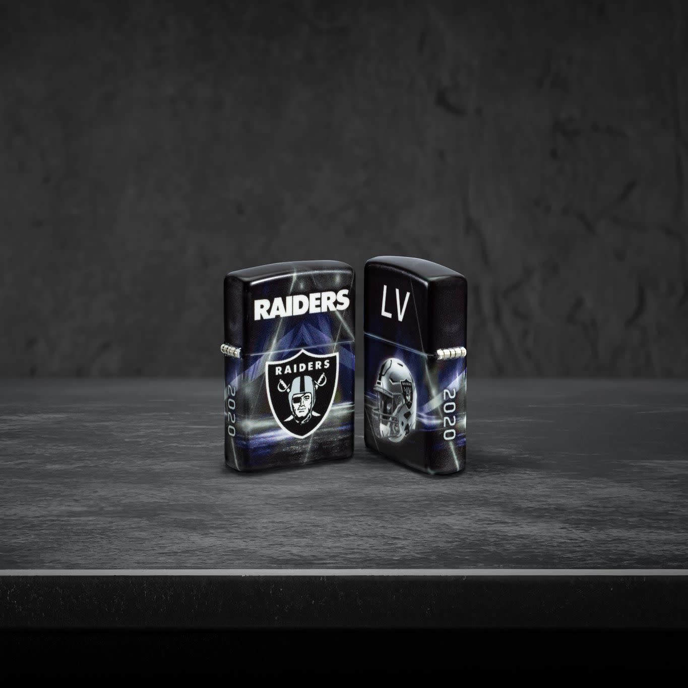 Alternative view of NFL Las Vegas Raiders Team Spirit Design