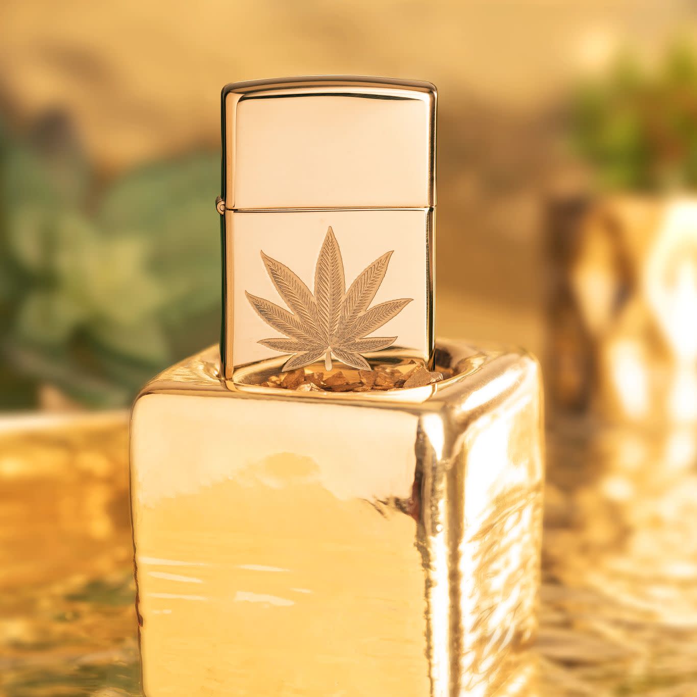 Alternative view of Cannabis Leaf Design