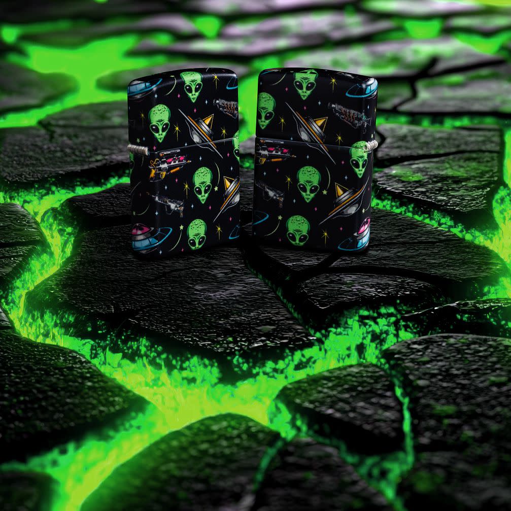 Alternative view of Alien Pattern Design