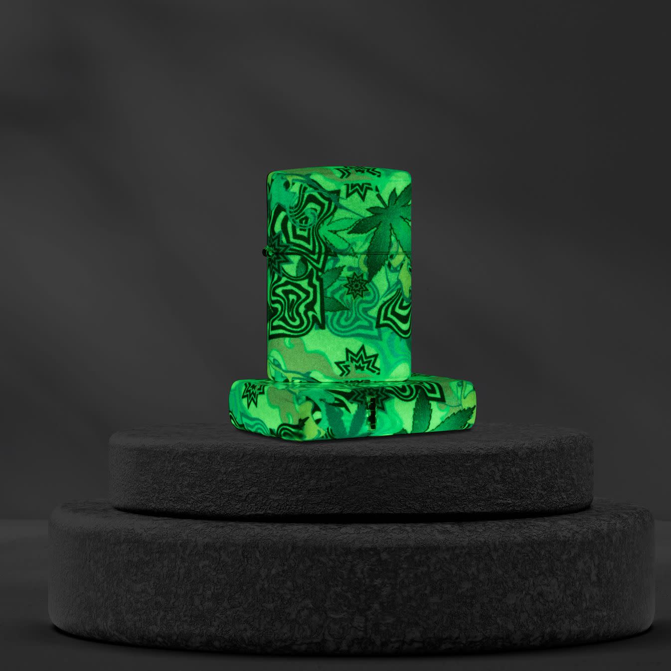 Alternative view of Abstract Cannabis Design