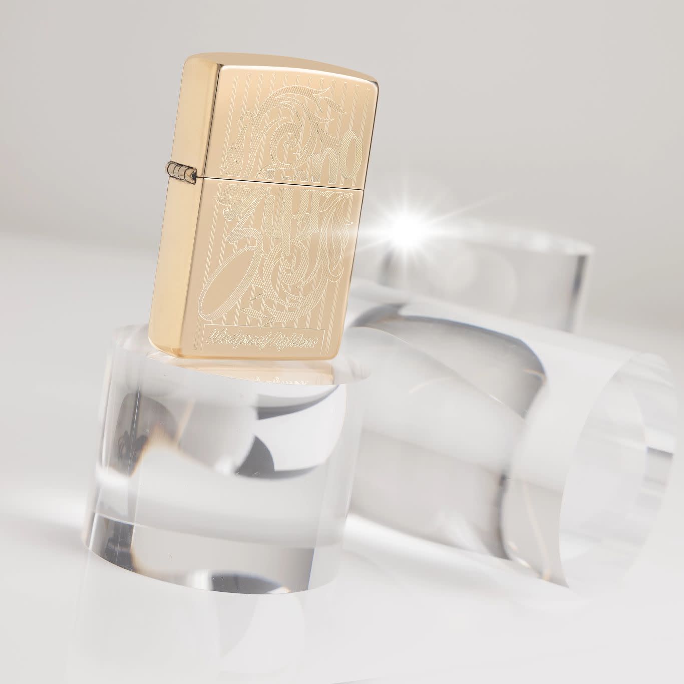 Alternative view of Zippo Swirling Filigree Design