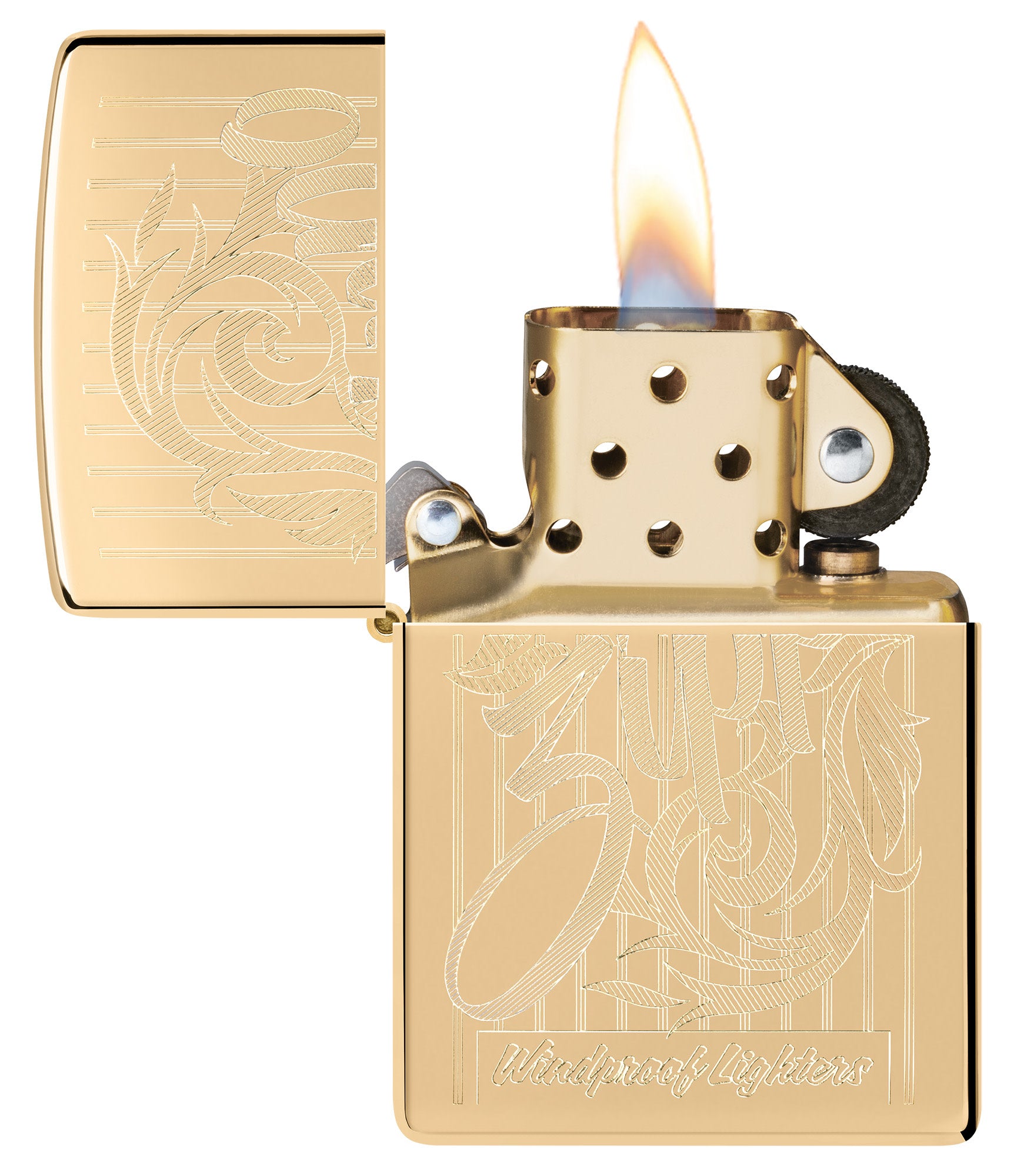 Zippo Swirling Filigree Design - Image 4