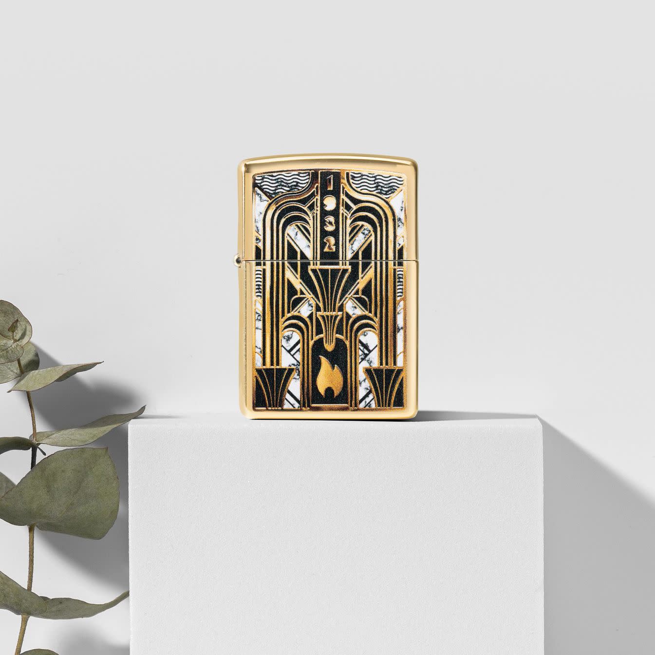 Alternative view of Art Deco Flame Design