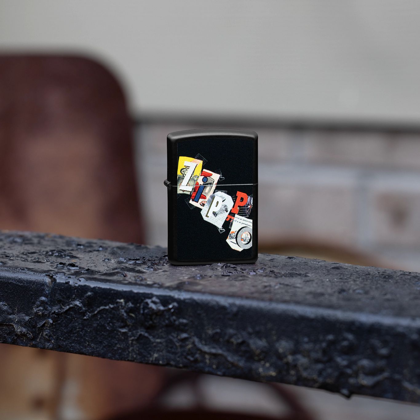 Alternative view of Cut and Paste Zippo Design