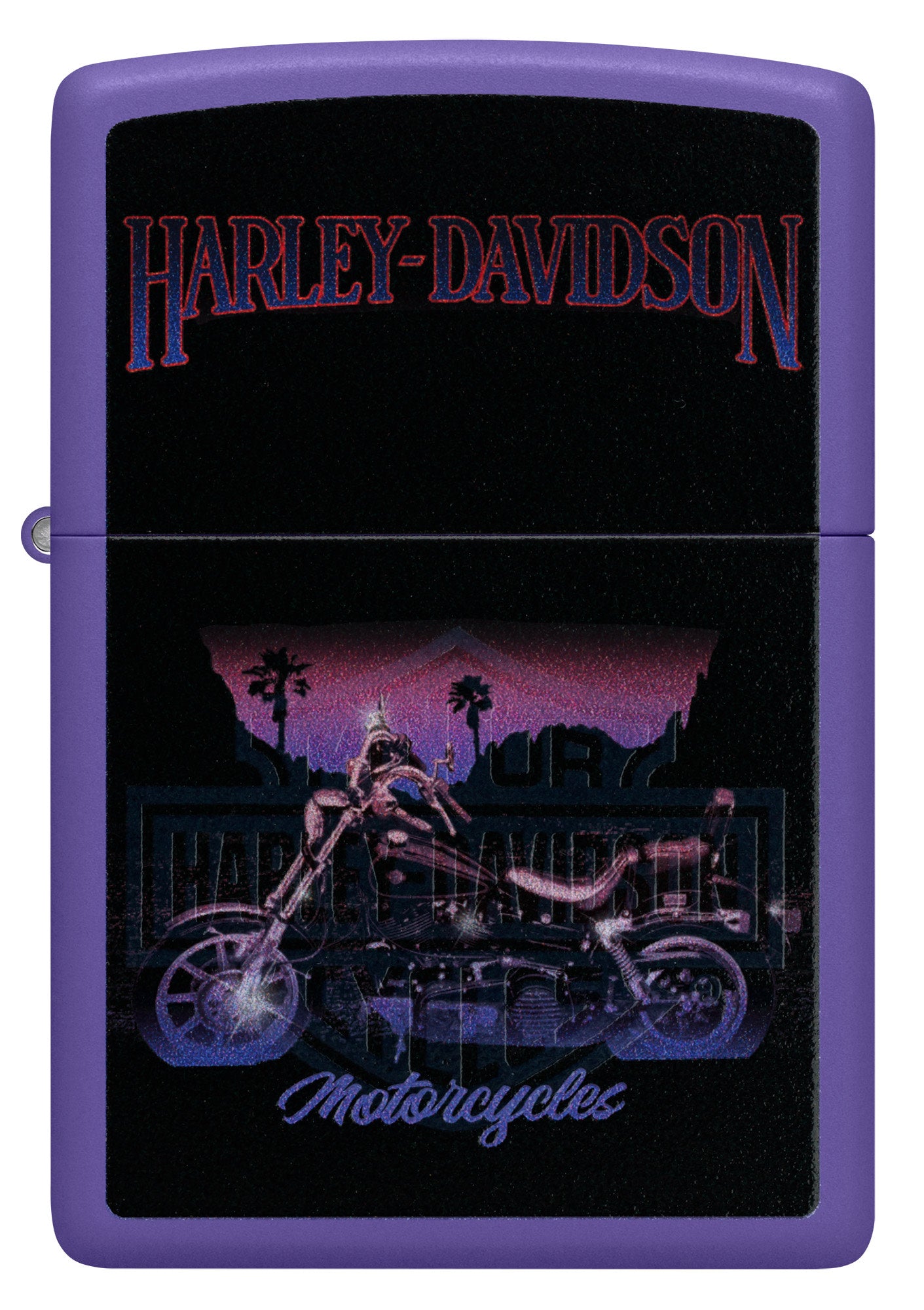 Harley-Davidson Black Light Motorcycle Design - Image 3