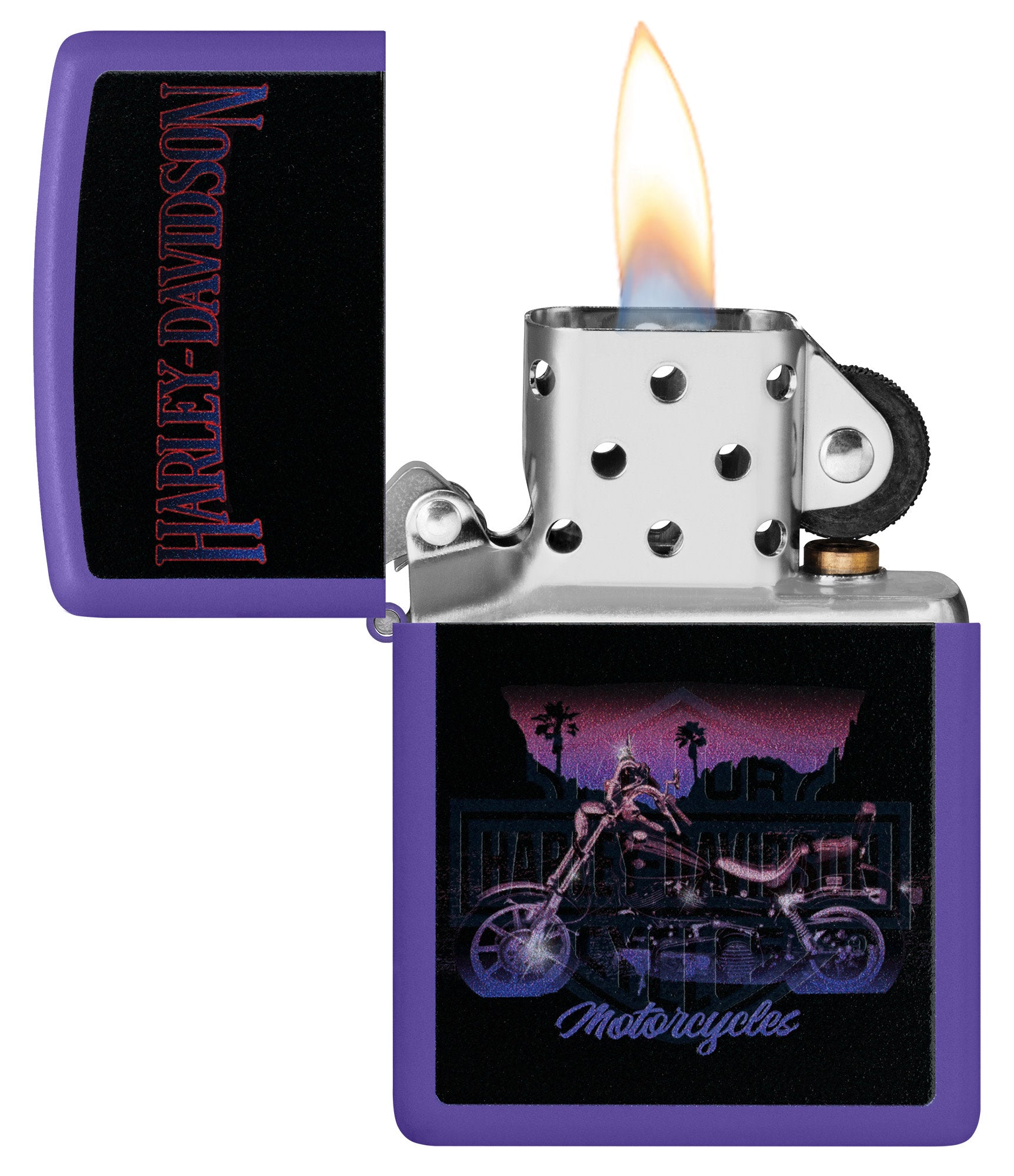 Harley-Davidson Black Light Motorcycle Design - Image 4