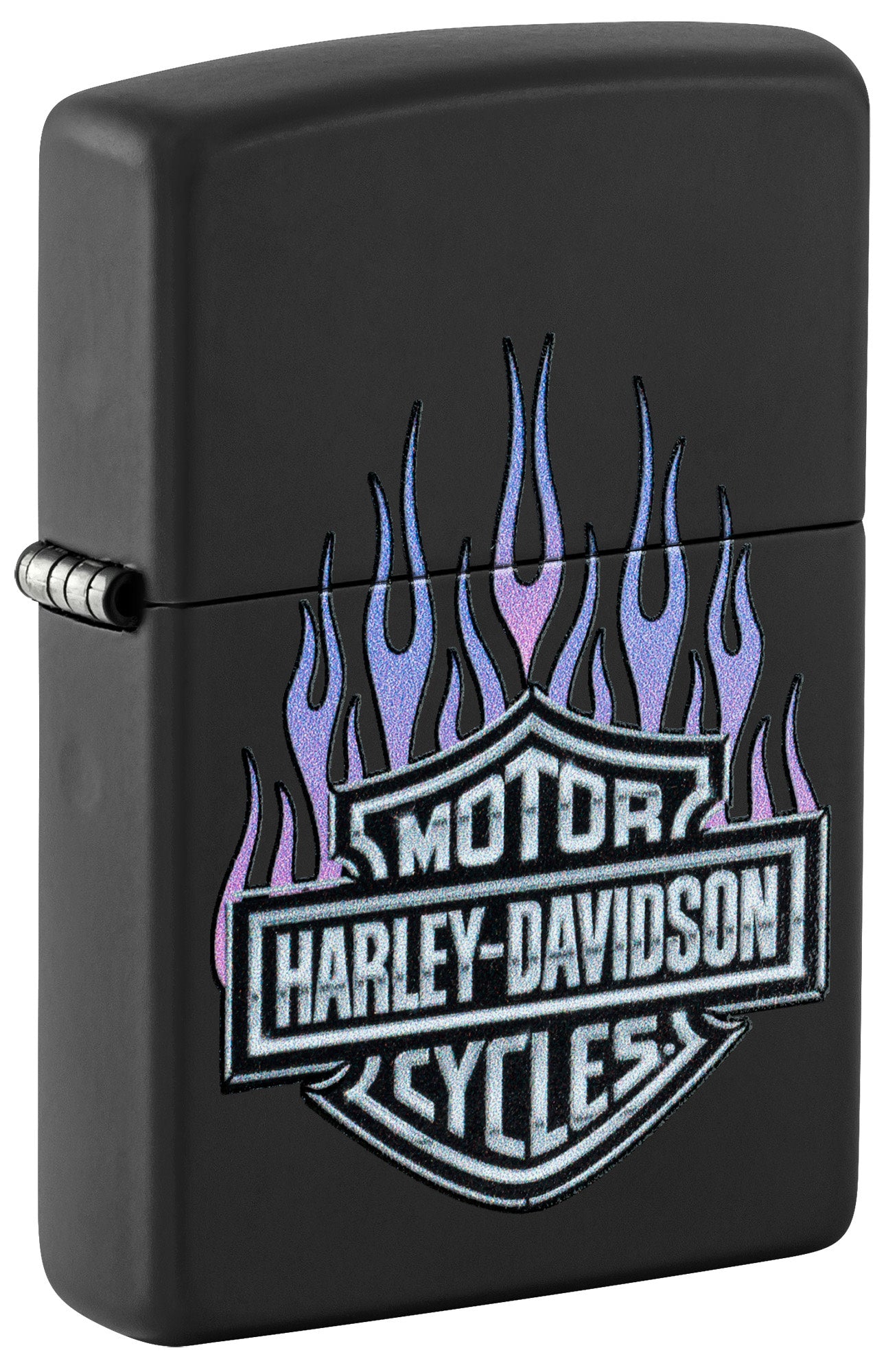 Harley-Davidson Purple Flames Design