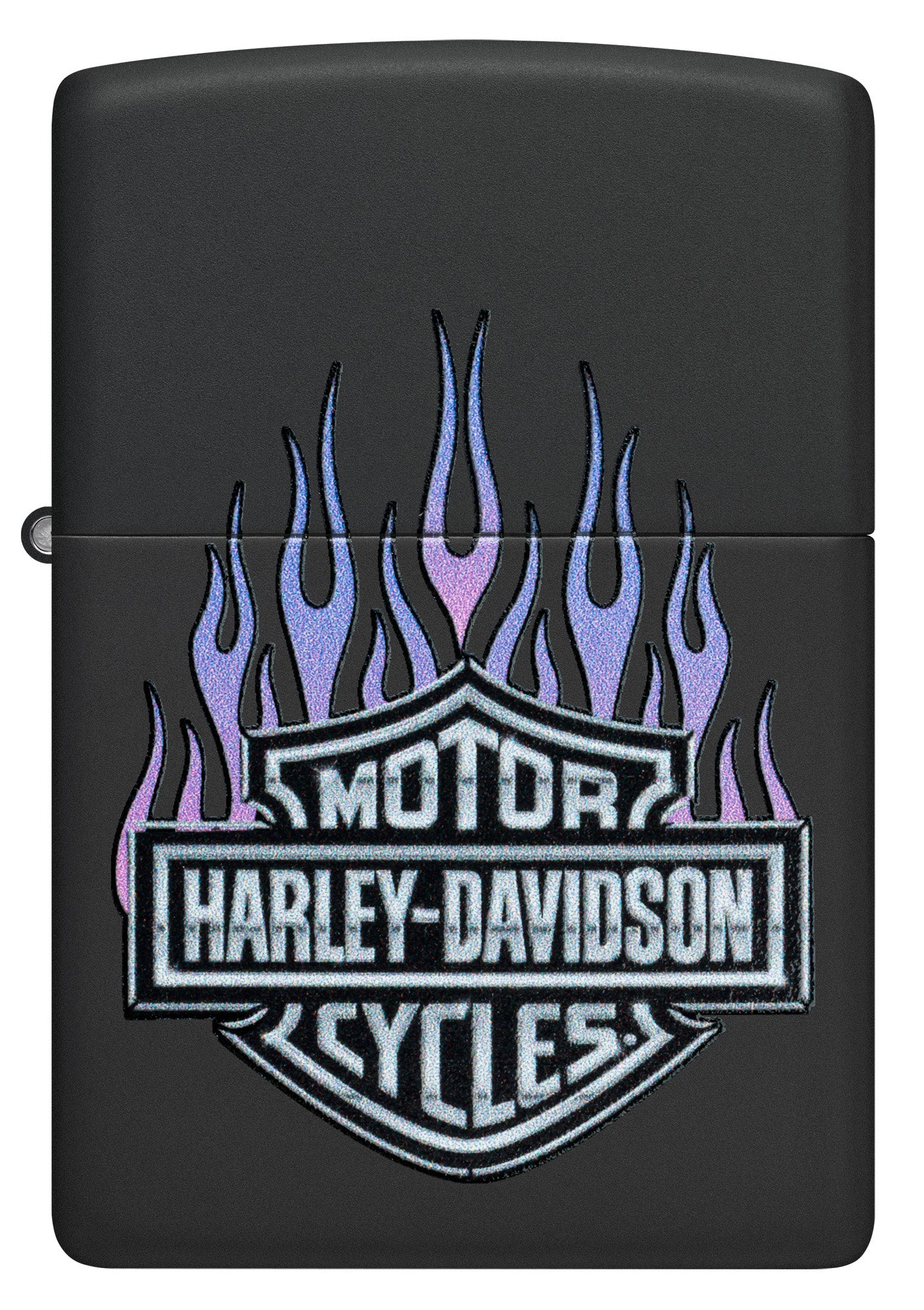 Harley-Davidson Purple Flames Design - Image 3