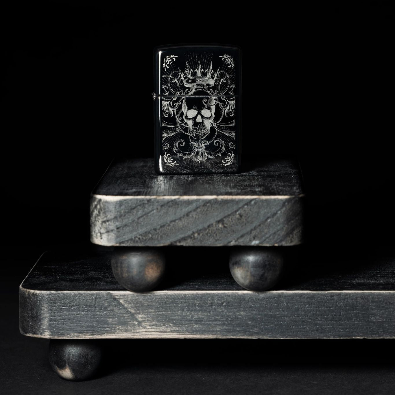 Alternative view of Royal Skull Design