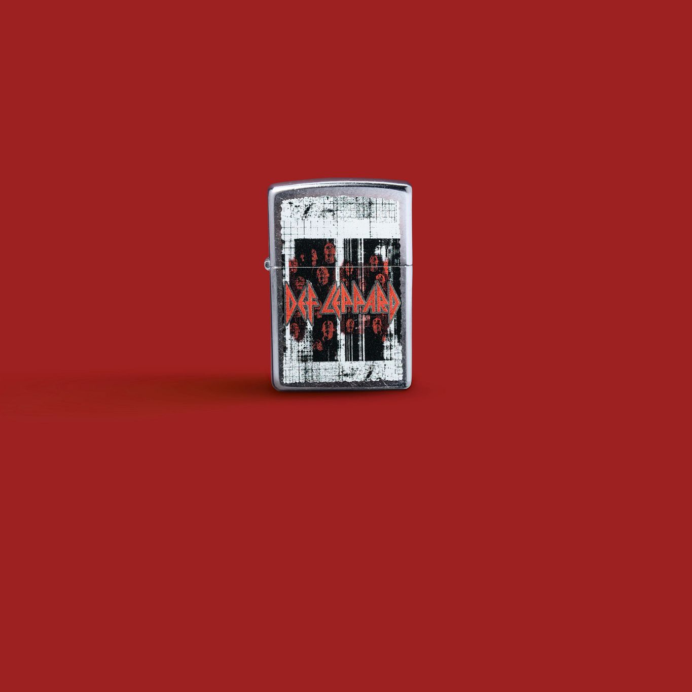 Alternative view of Def Leppard Many Faces Design