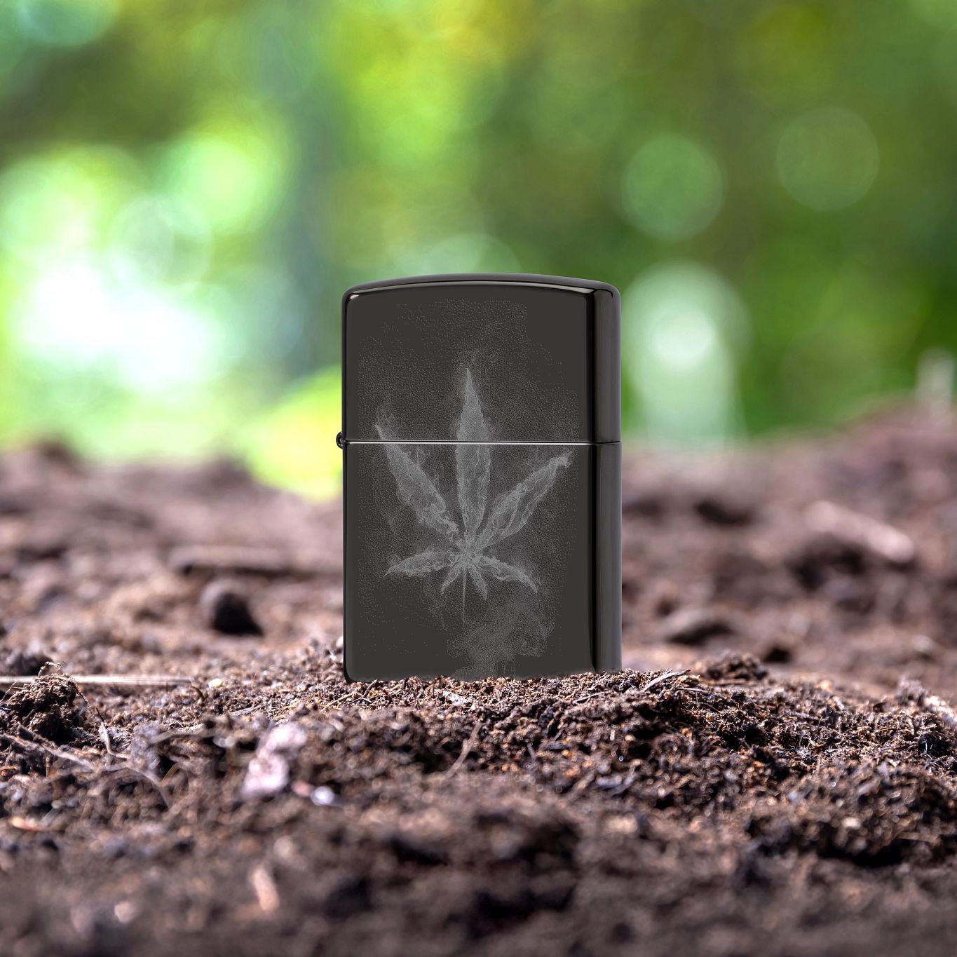 Alternative view of Wispy Leaf Design