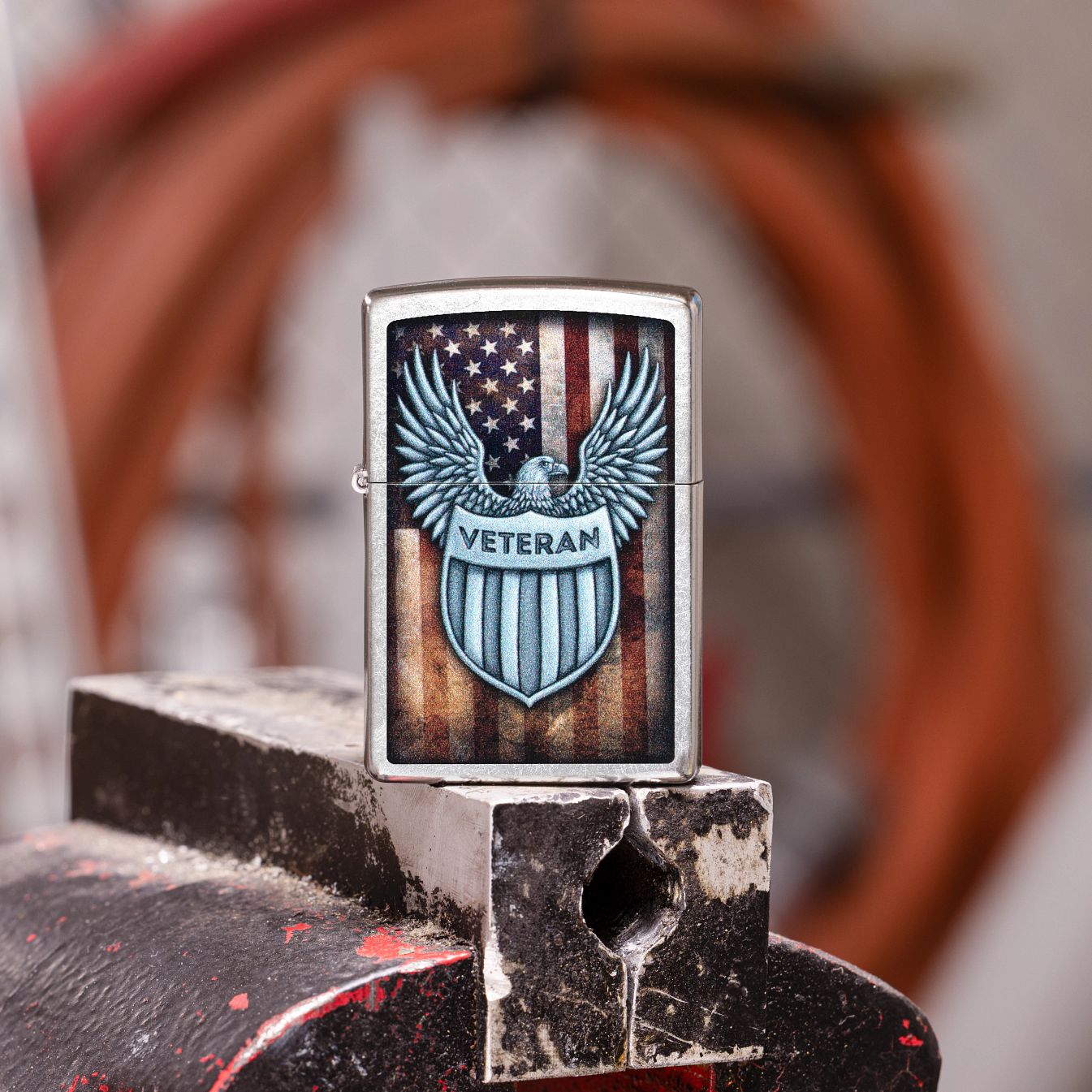 Alternative view of Veteran Crest Design