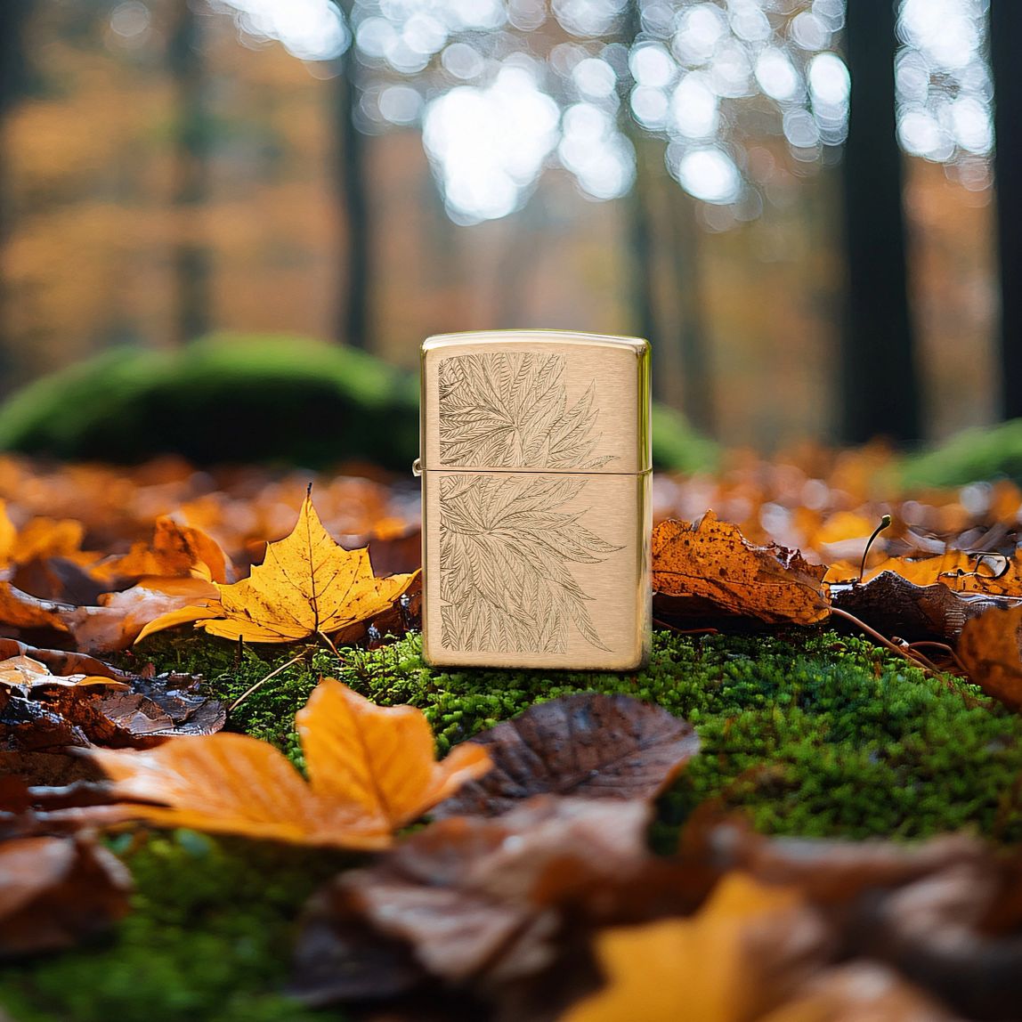 Alternative view of Lush Leaves Design