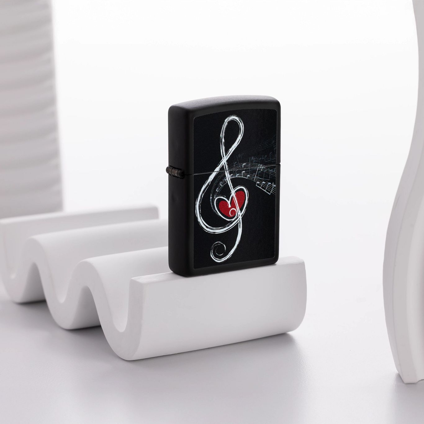 Alternative view of Love Clef Design
