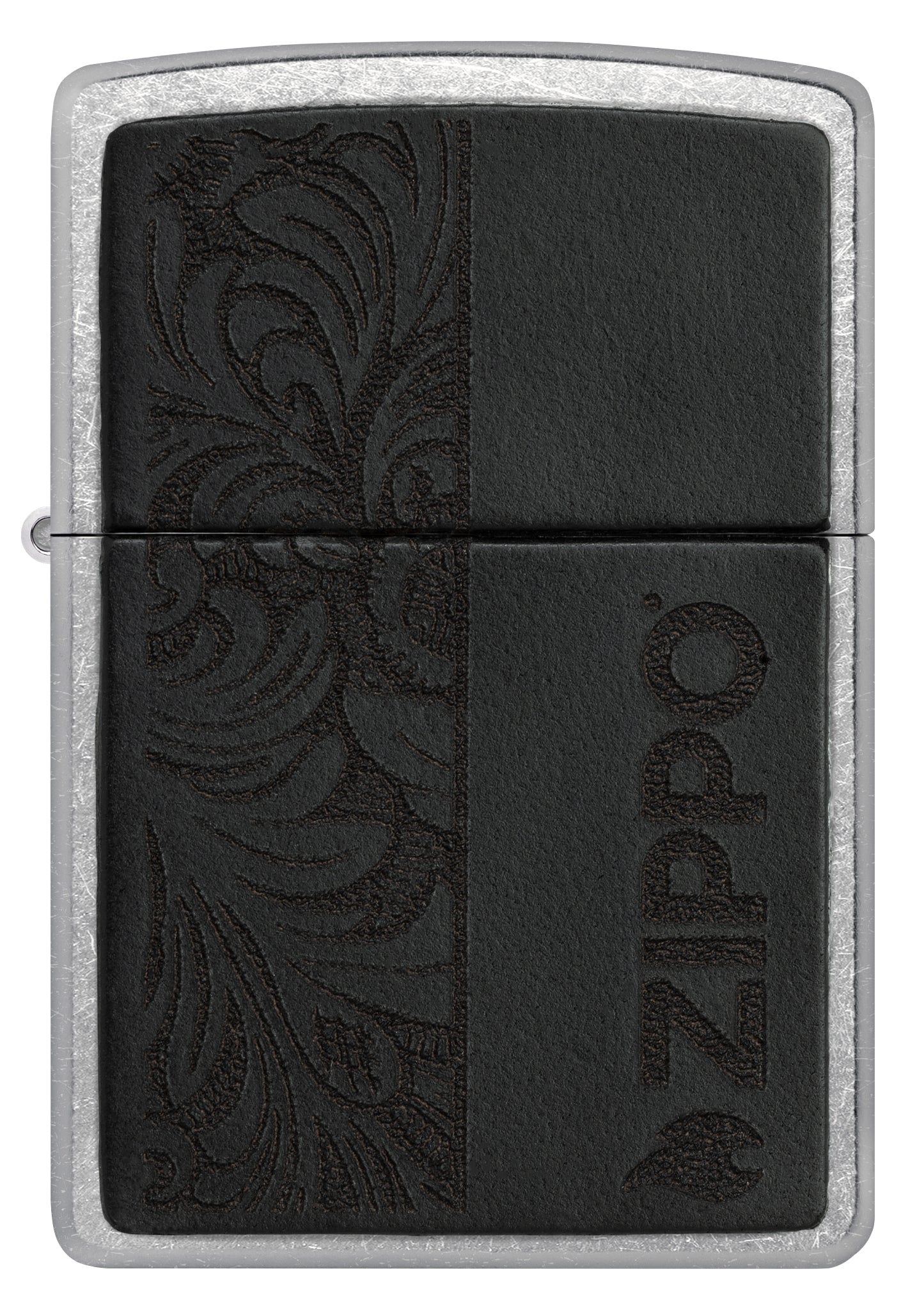 Black Leather Emblem - Zippo Design - Image 3