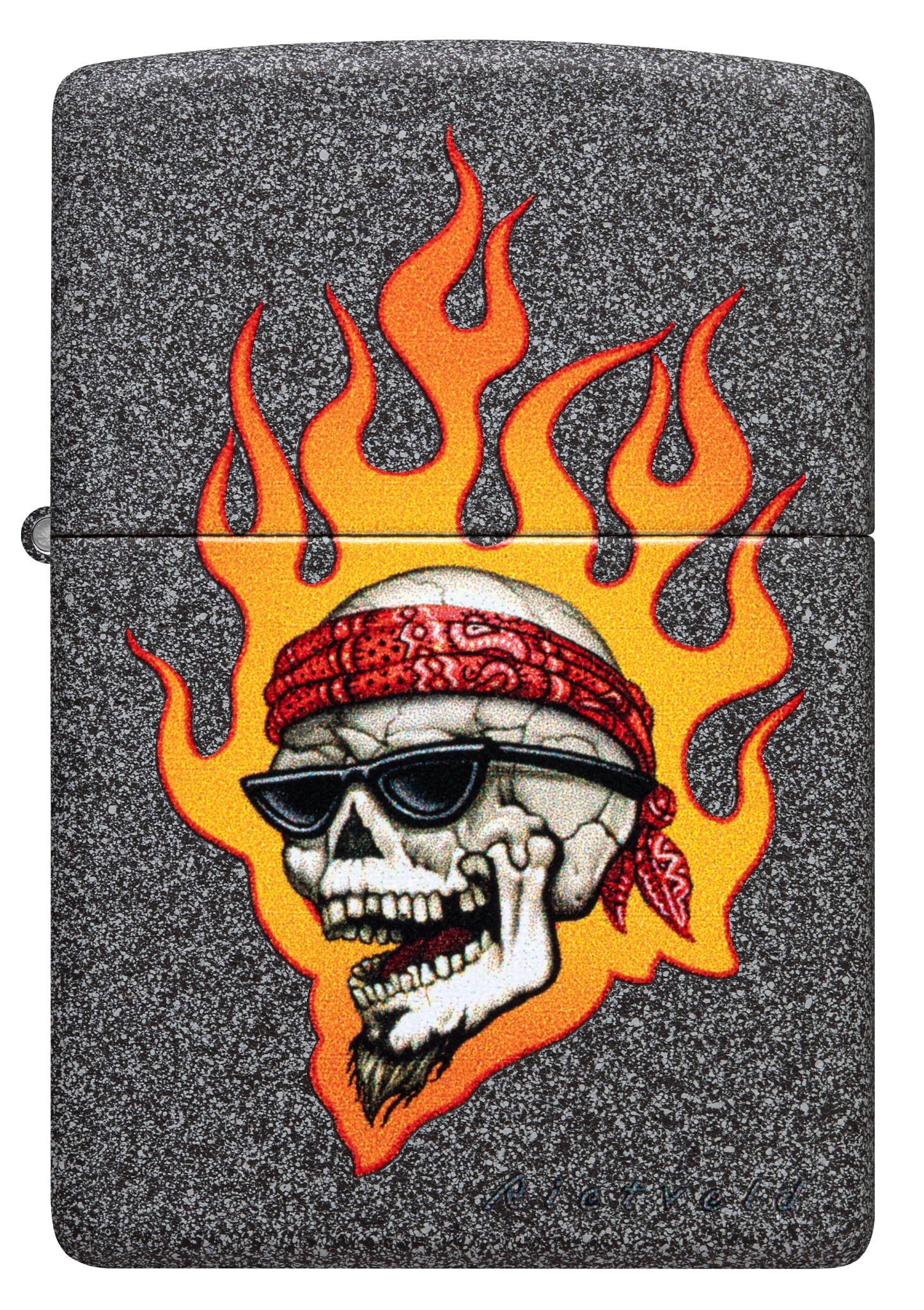 Rietveld Flaming Skull Design - Image 3