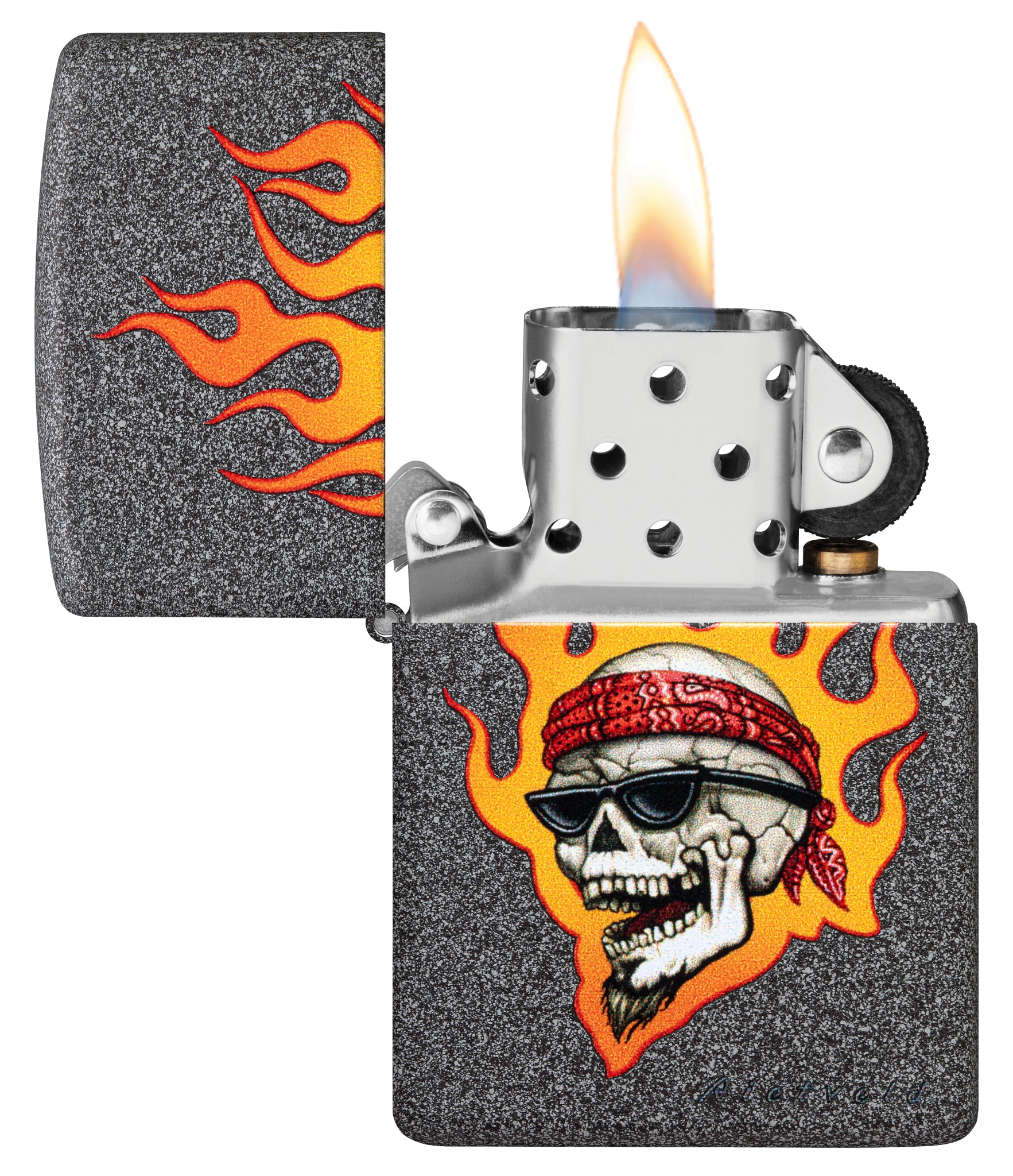 Rietveld Flaming Skull Design - Image 4