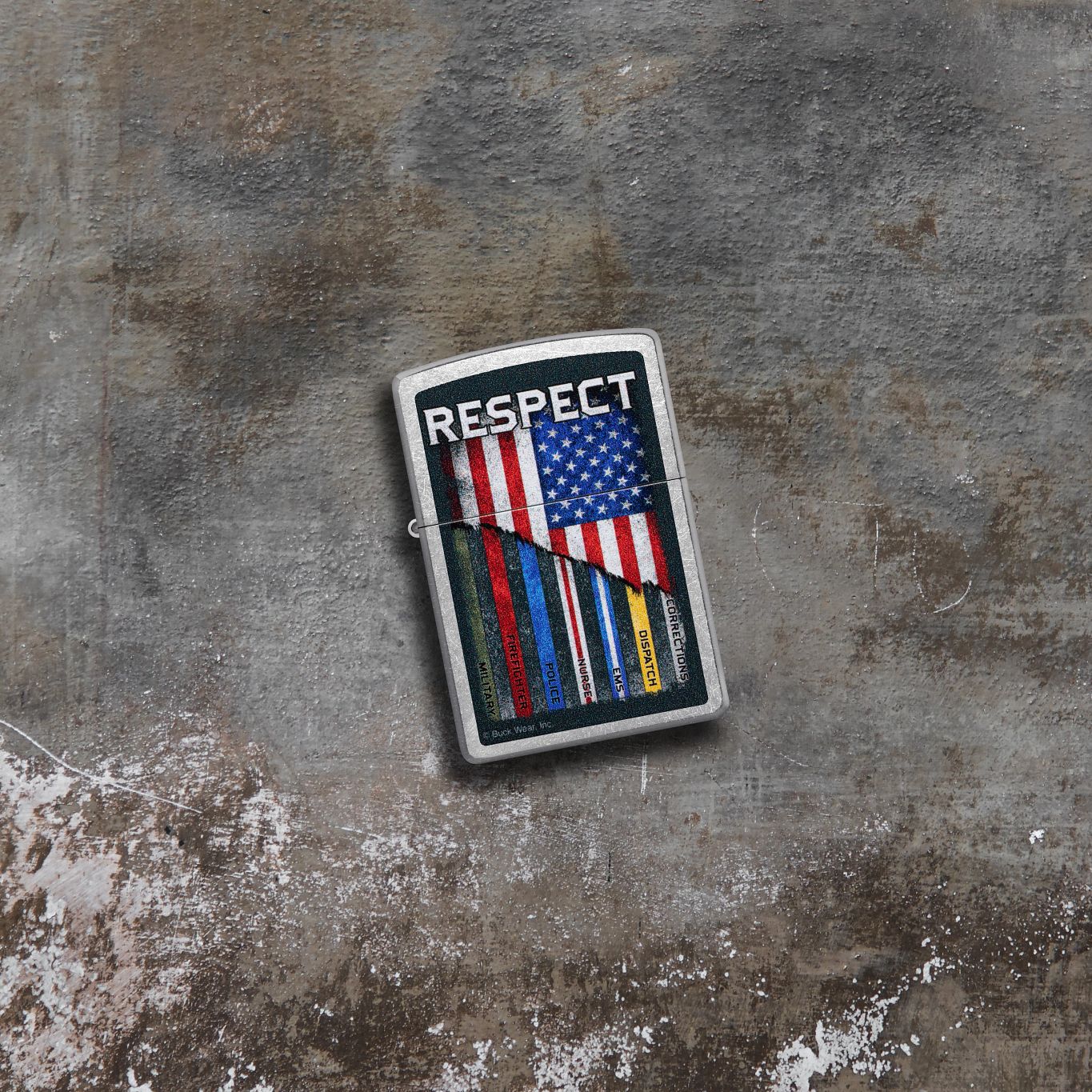 Alternative view of Buck Wear Respect Design