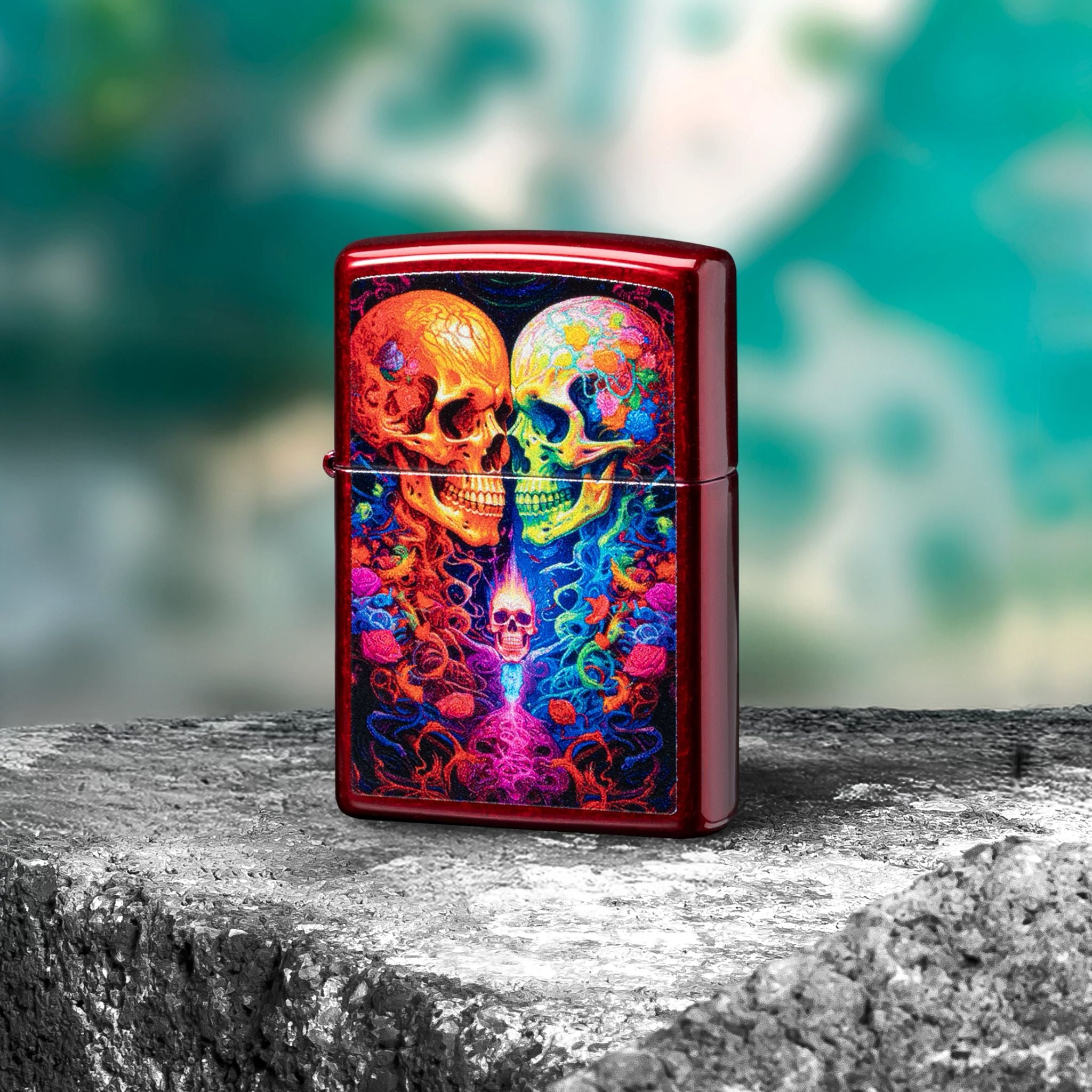 Alternative view of Candy Skulls Design