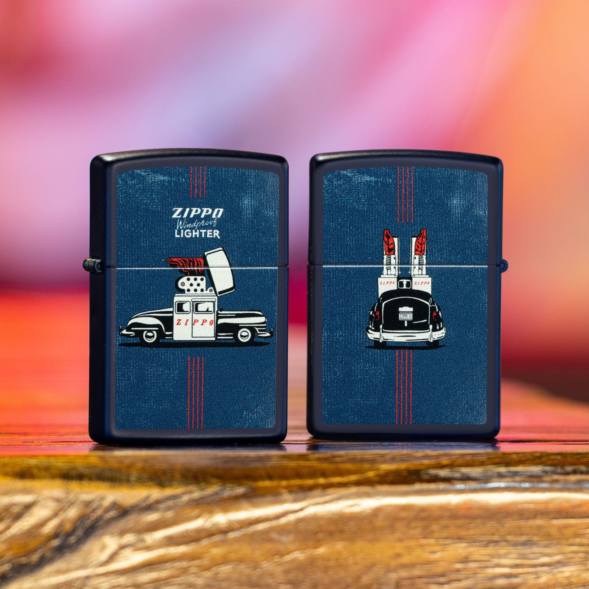 Alternative view of Vintage Zippo Car Design