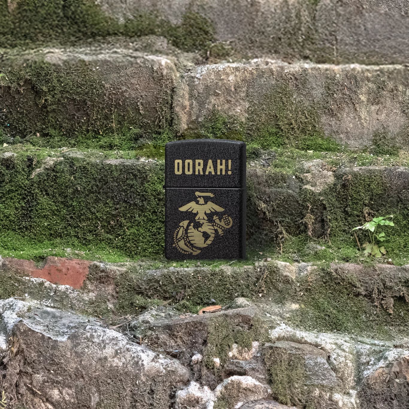Alternative view of U.S. Marine Corps Oorah Design