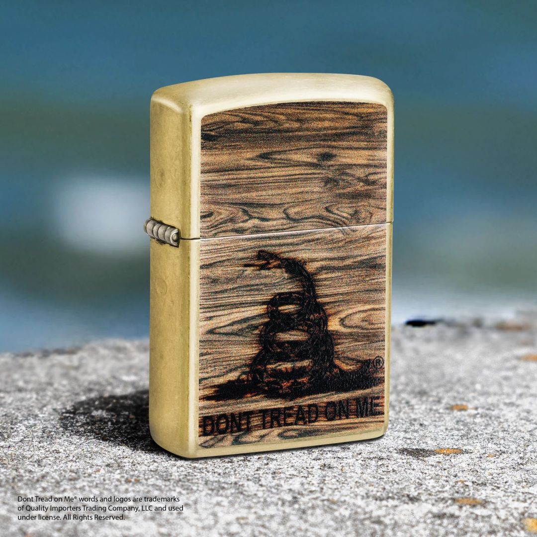 Alternative view of Dont Tread On Me Woodburn Design
