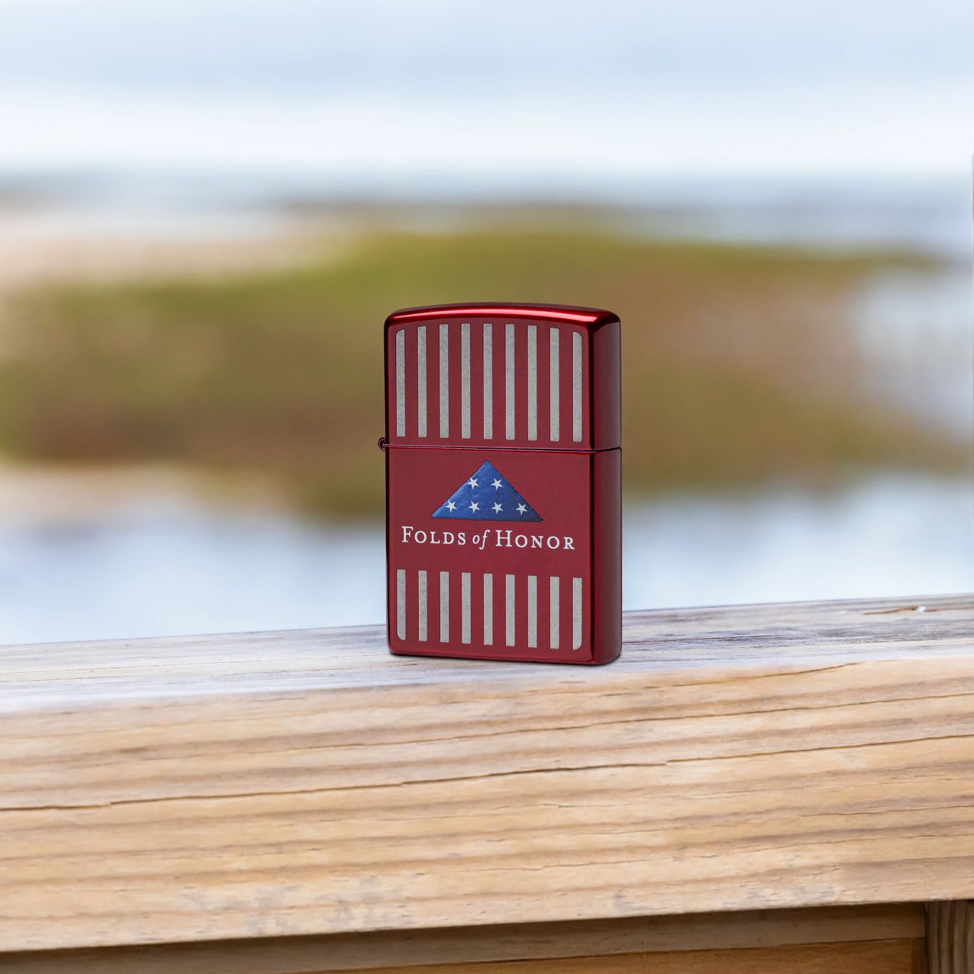 Alternative view of Folds of Honor Pinstripes Design