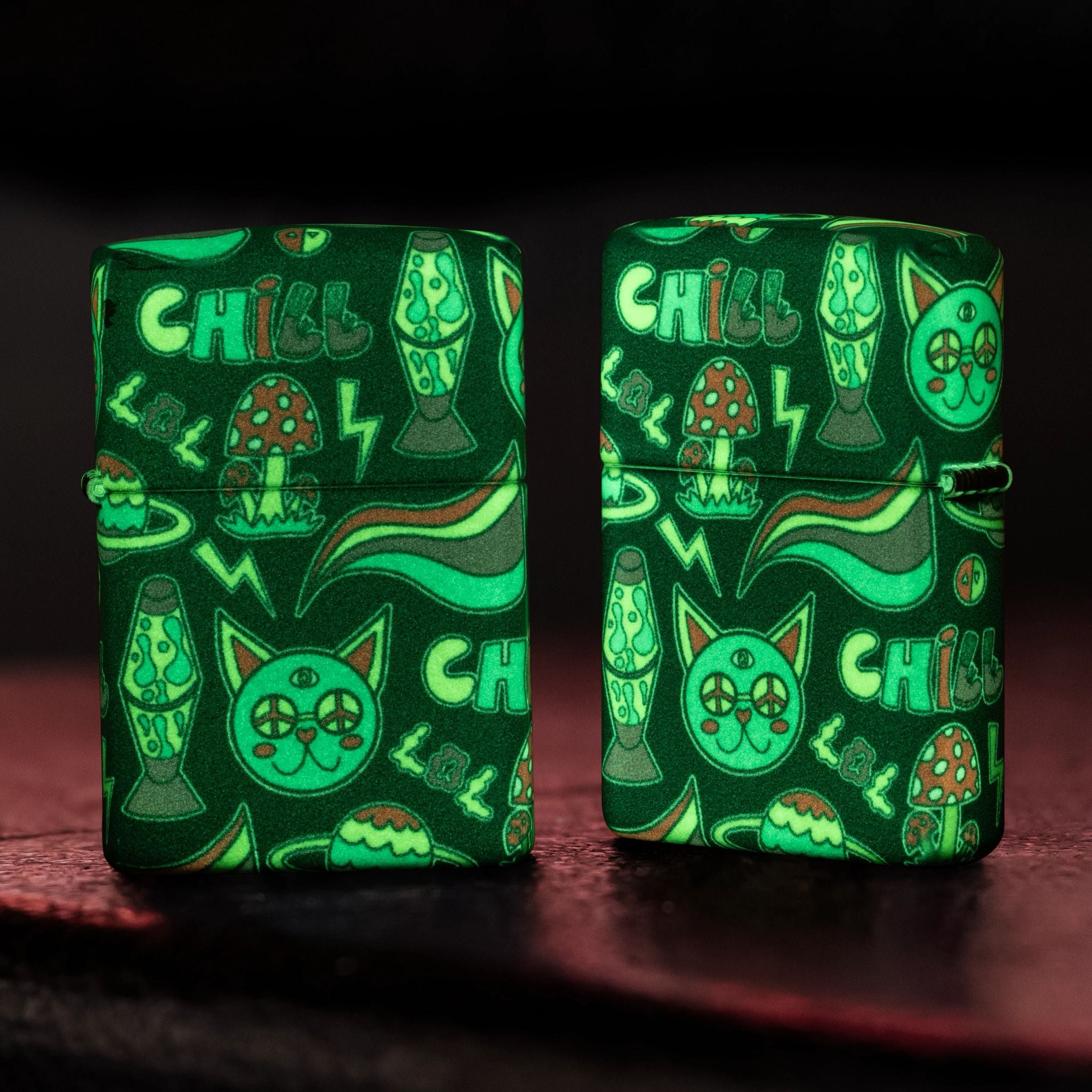 Alternative view of Glowing Chill Design