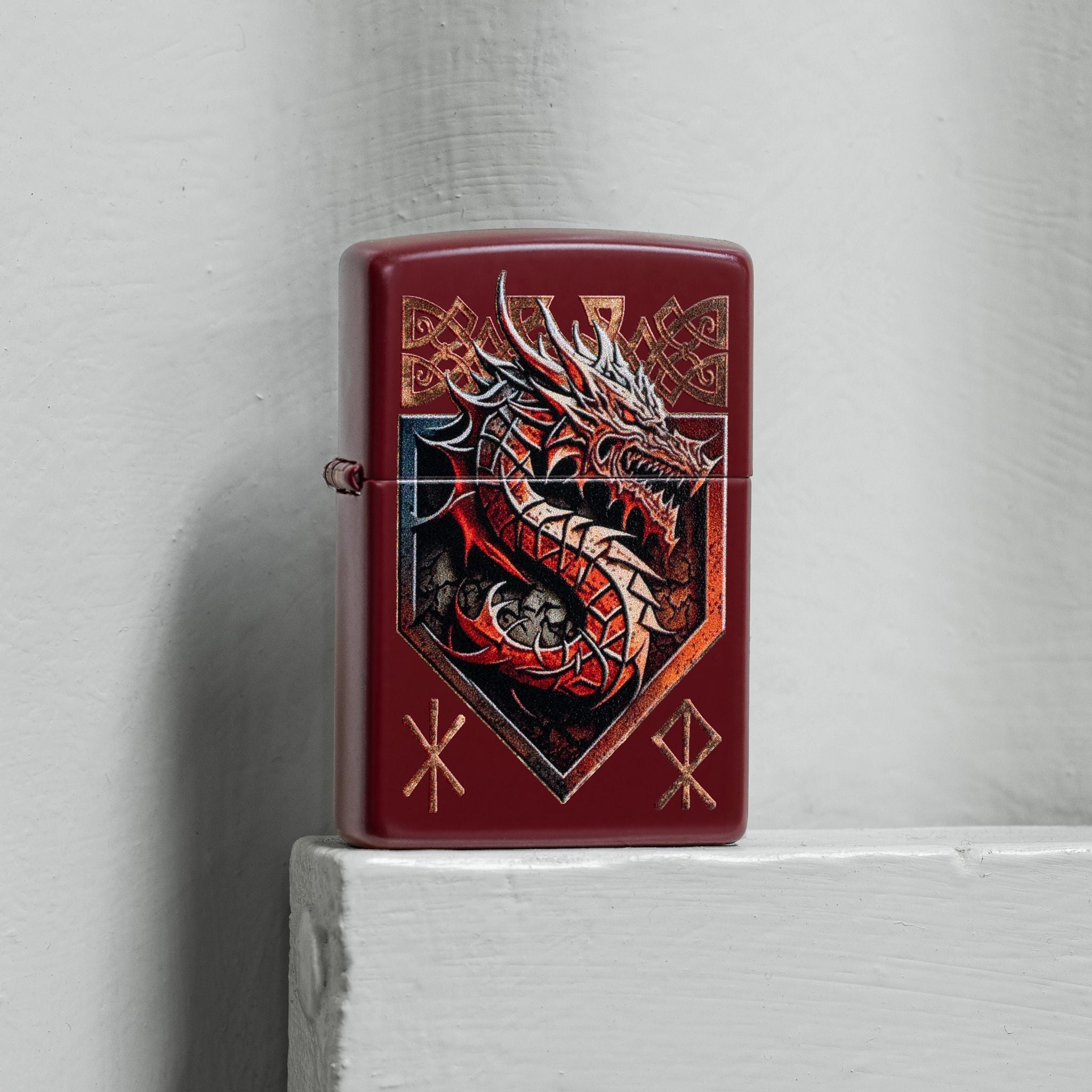 Alternative view of Dragon Shield Design
