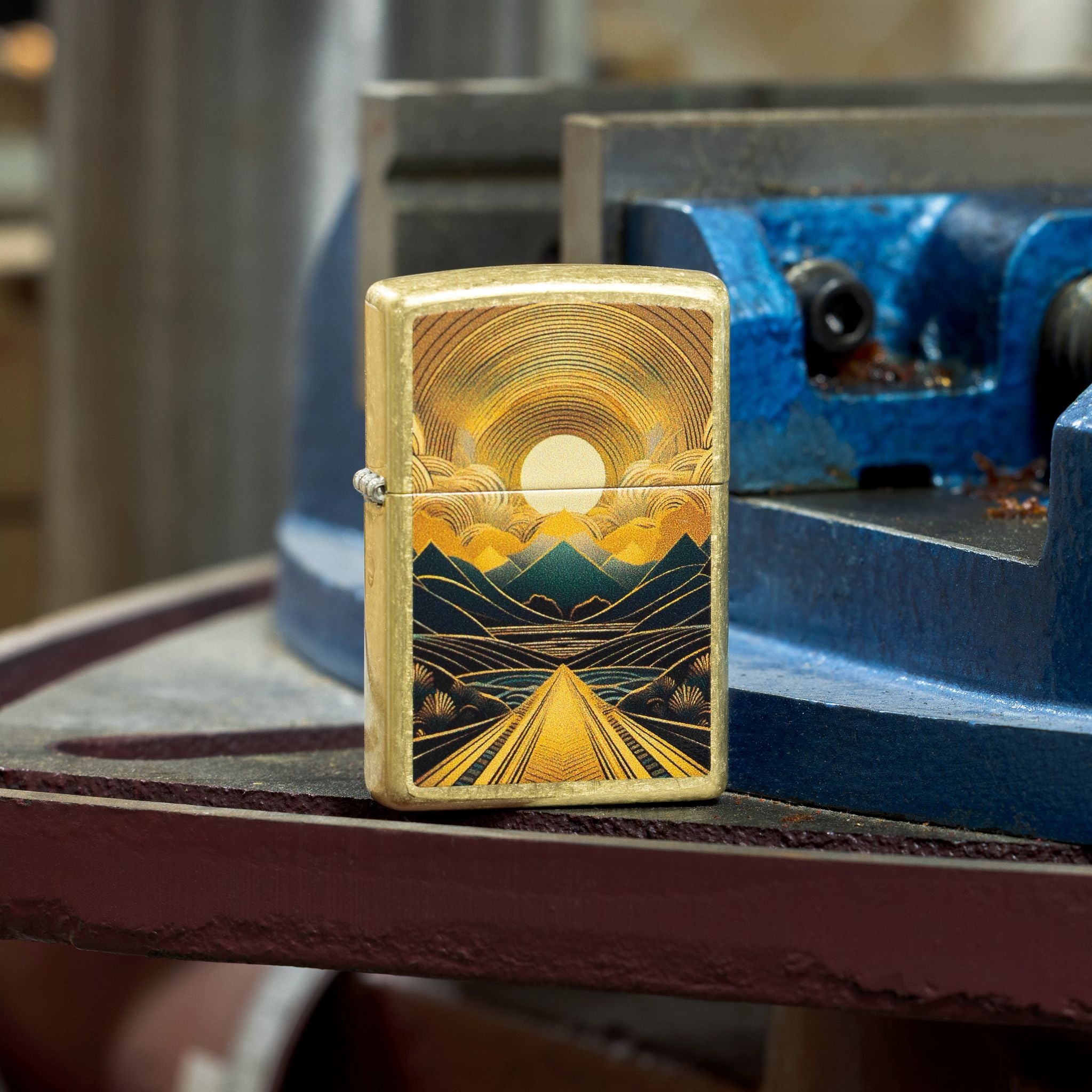 Alternative view of Through the Mountains Design