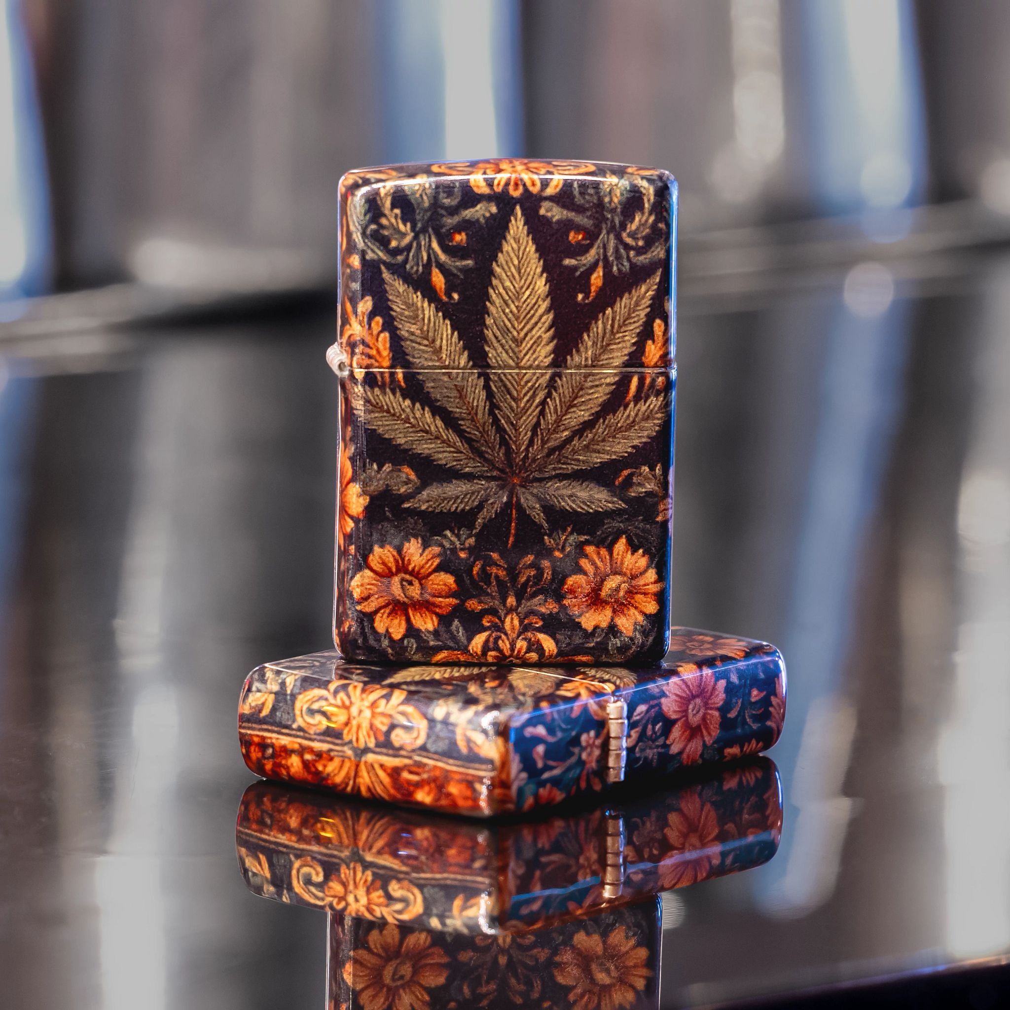 Alternative view of Cannabis Tapestry Design