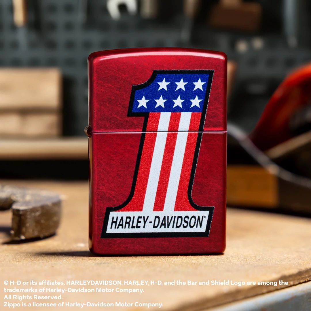 Alternative view of Harley-Davidson #1 Logo Design