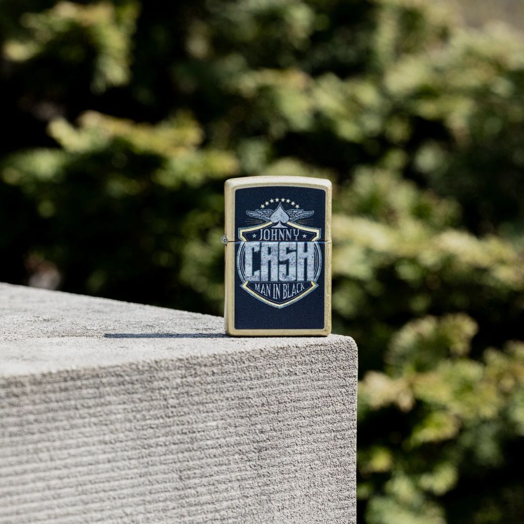 Alternative view of Johnny Cash Crest Design