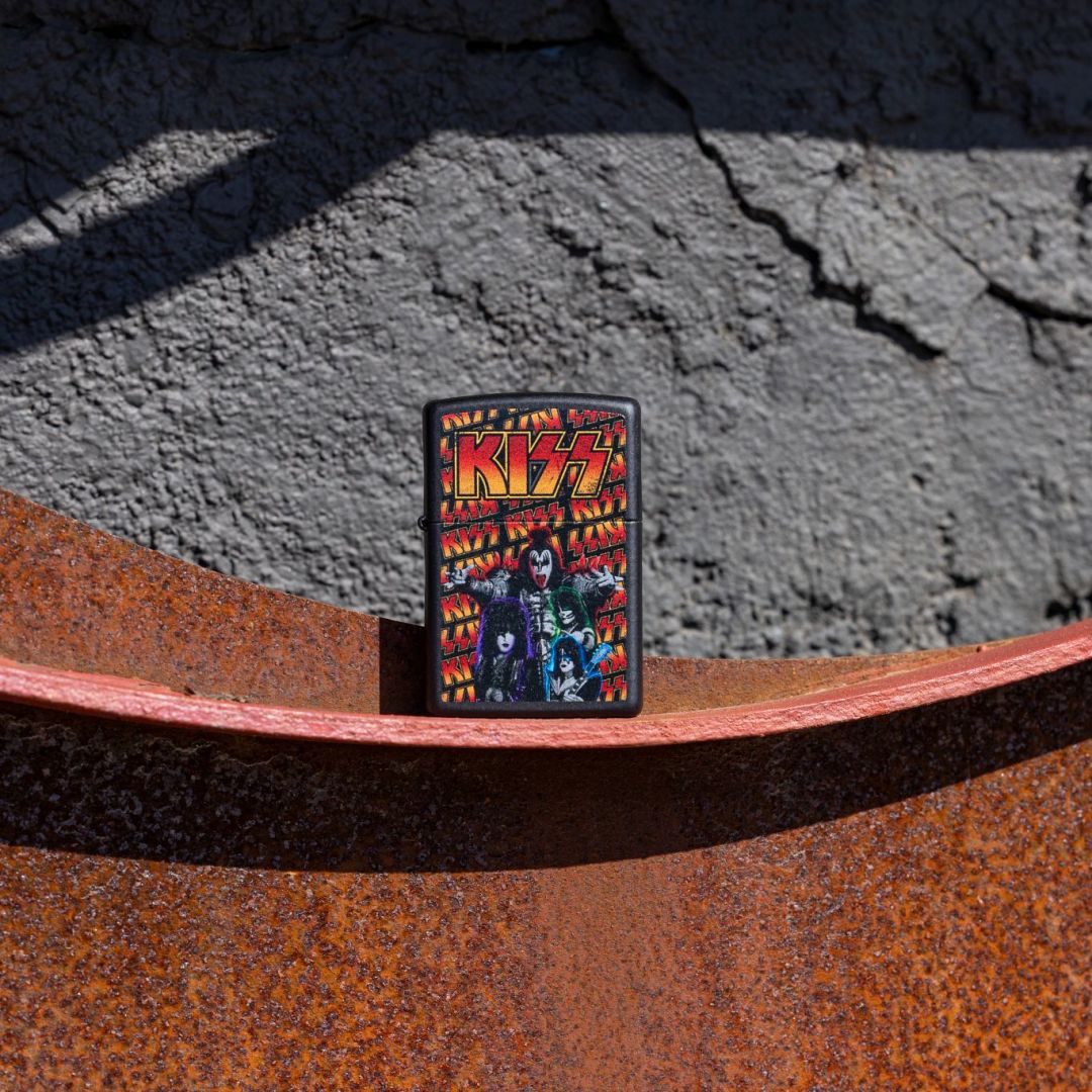 Alternative view of KISS Poster Design