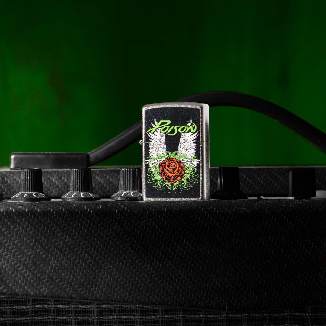 Alternative view of Poison Winged Rose Design