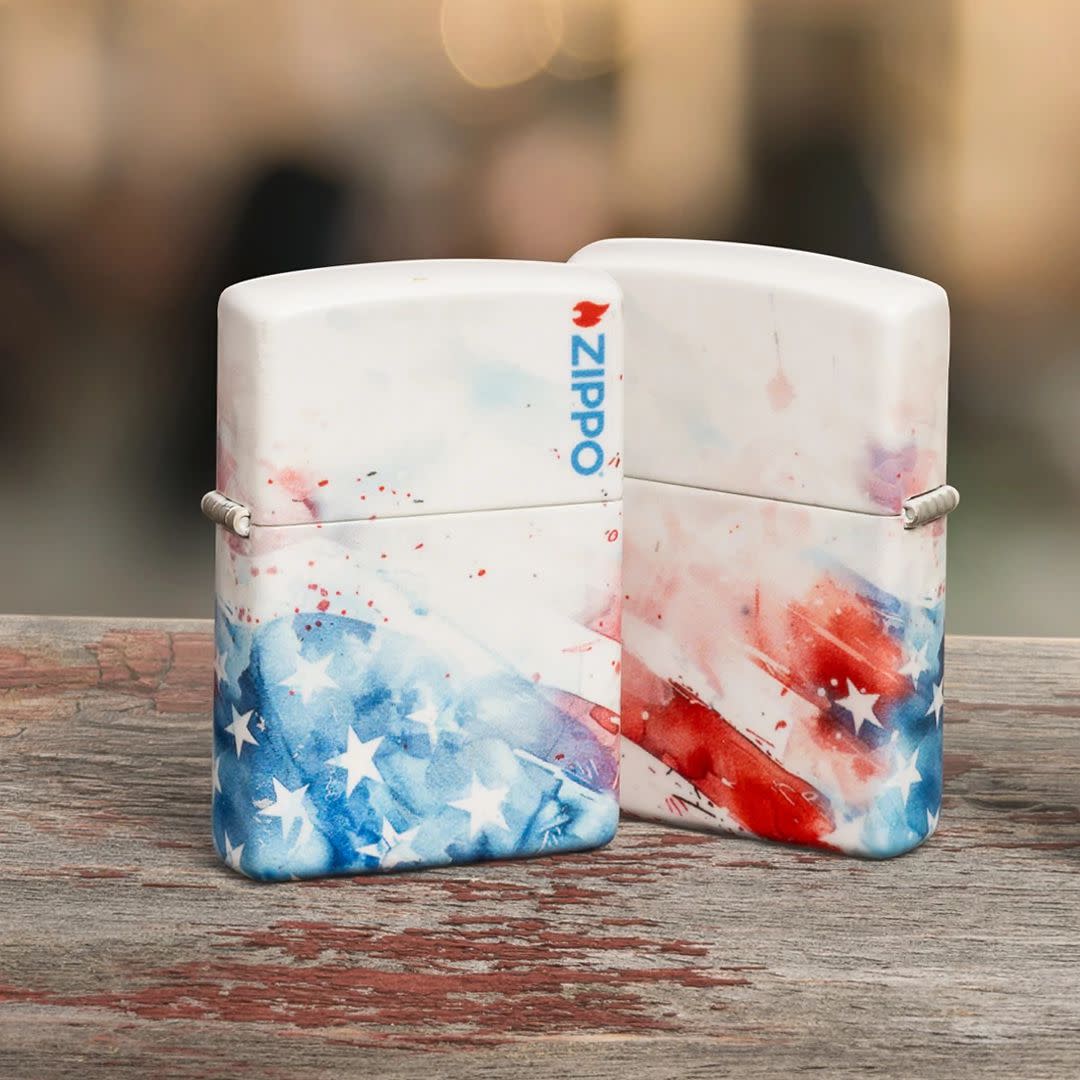 Alternative view of Watercolor Flag Design