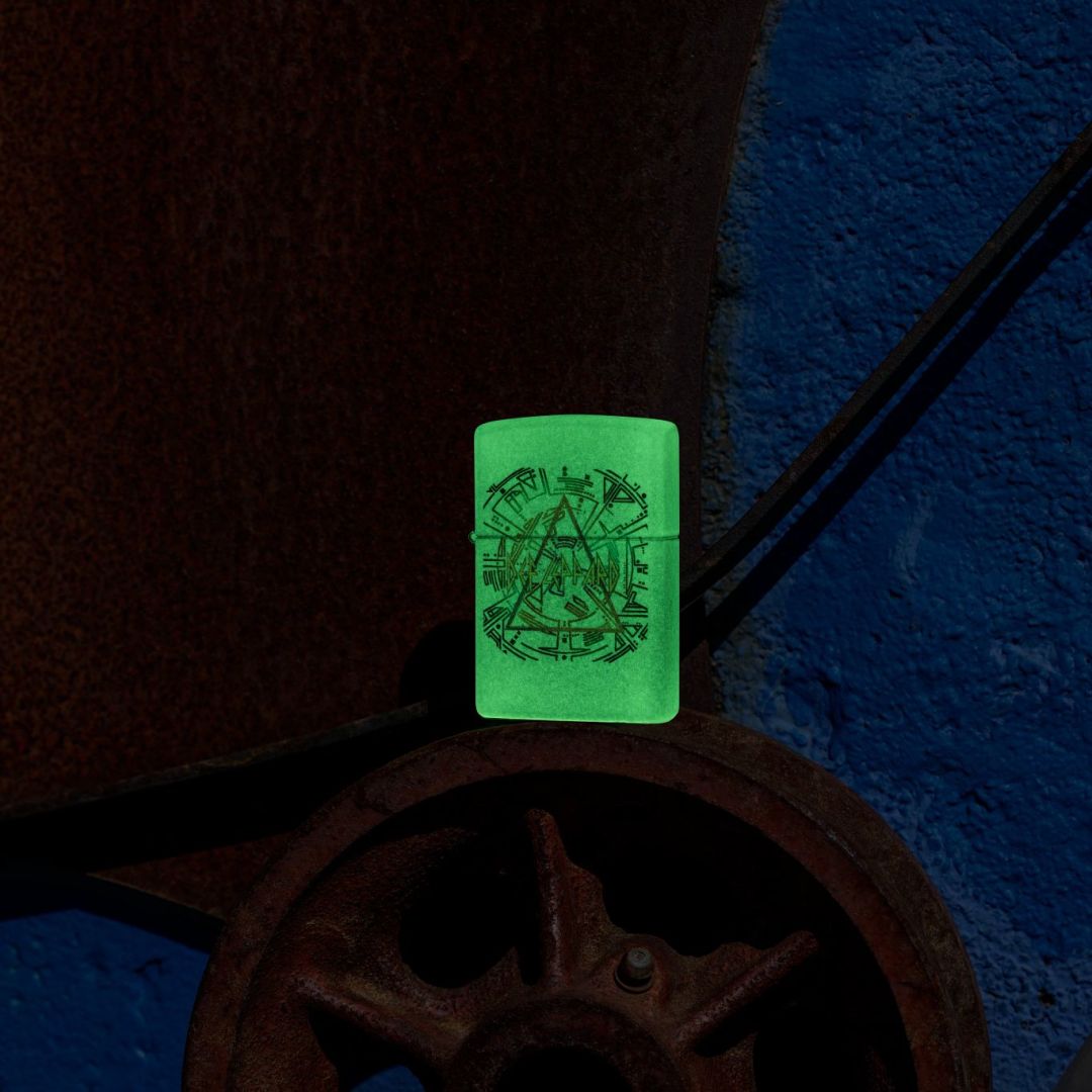 Alternative view of Def Leppard Glowing Hysteria Design