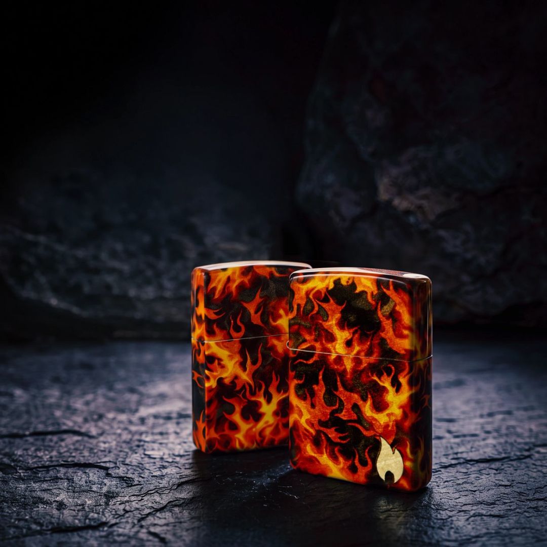 Alternative view of Zippo Inferno Design
