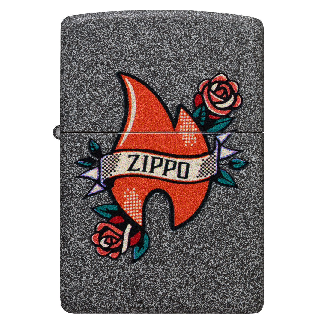 Zippo Flame Tattoo Design - Image 3
