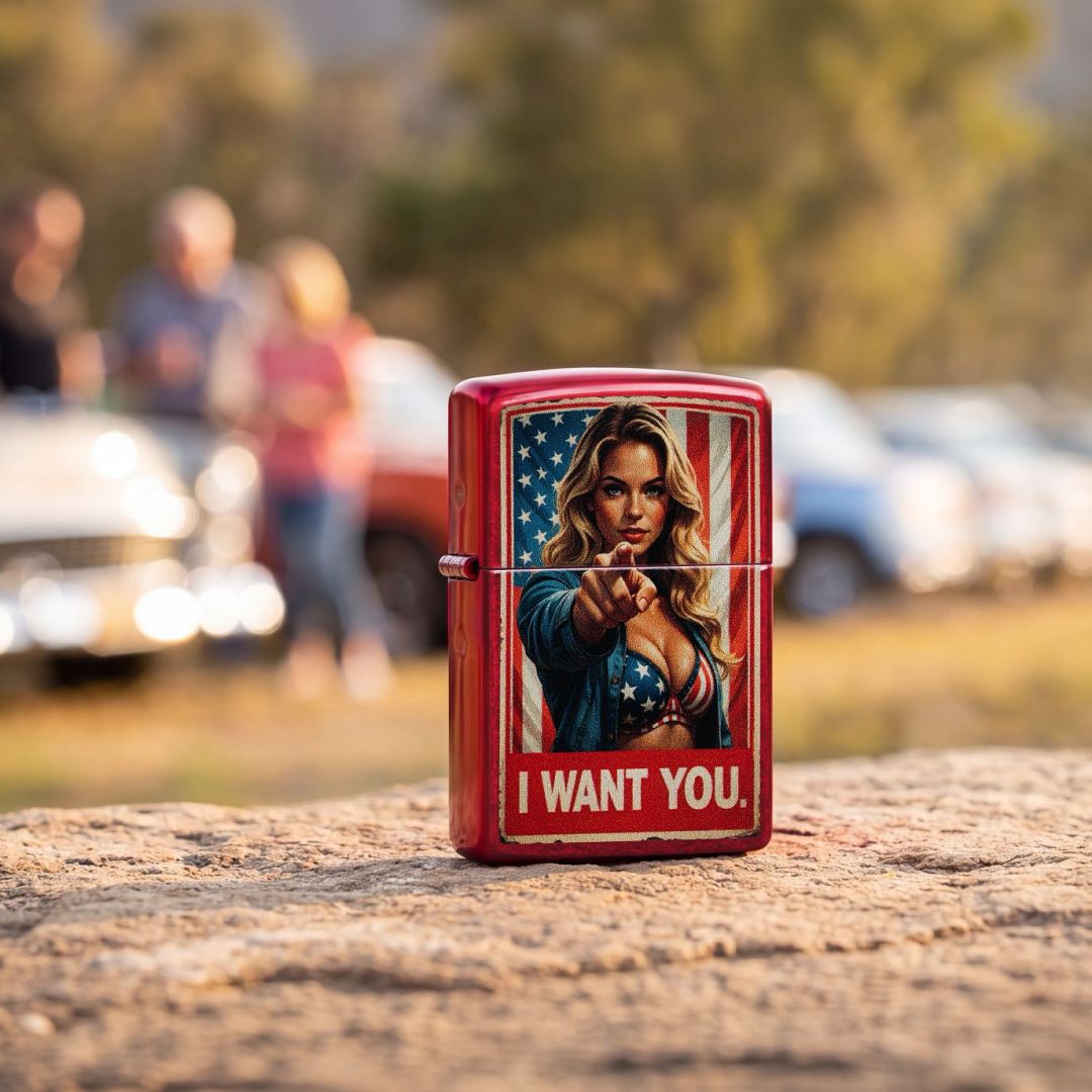 Alternative view of I Want You Design