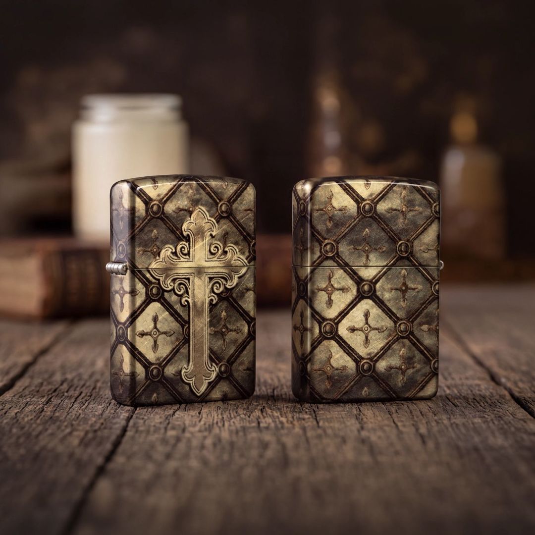 Alternative view of Gilded Cross Design
