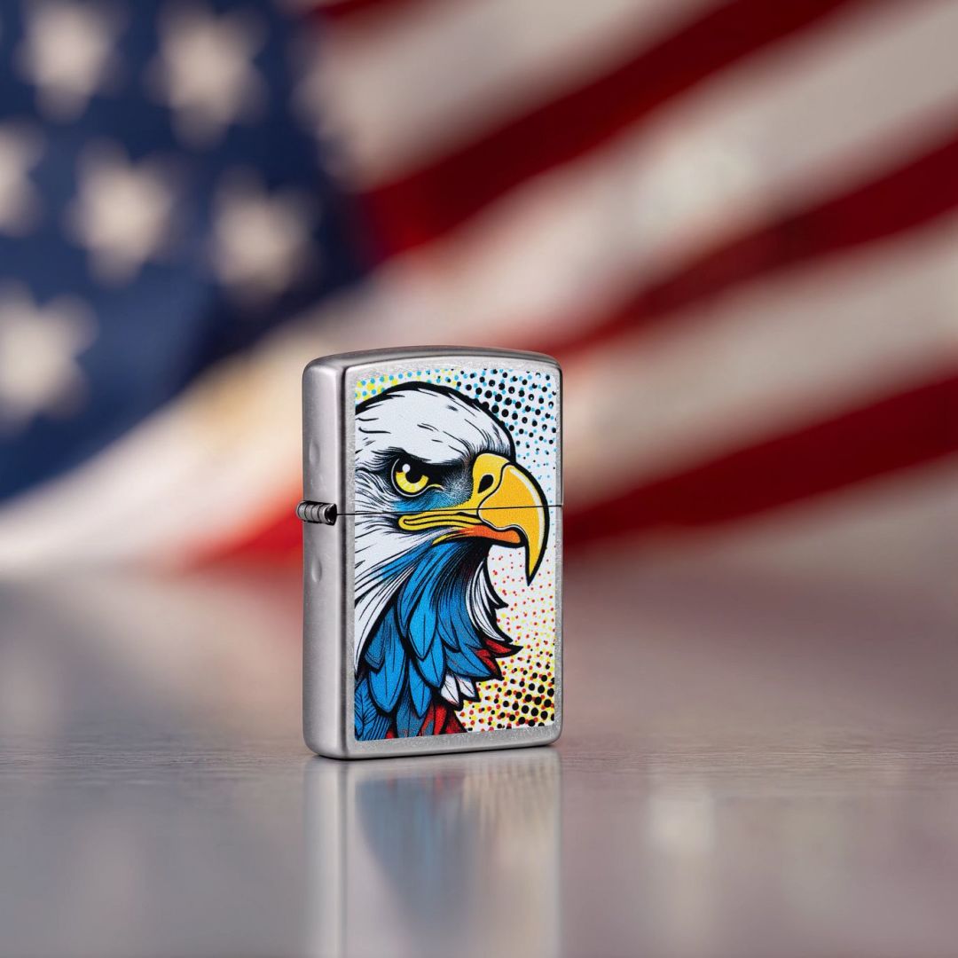 Alternative view of Pop Art Eagle Design