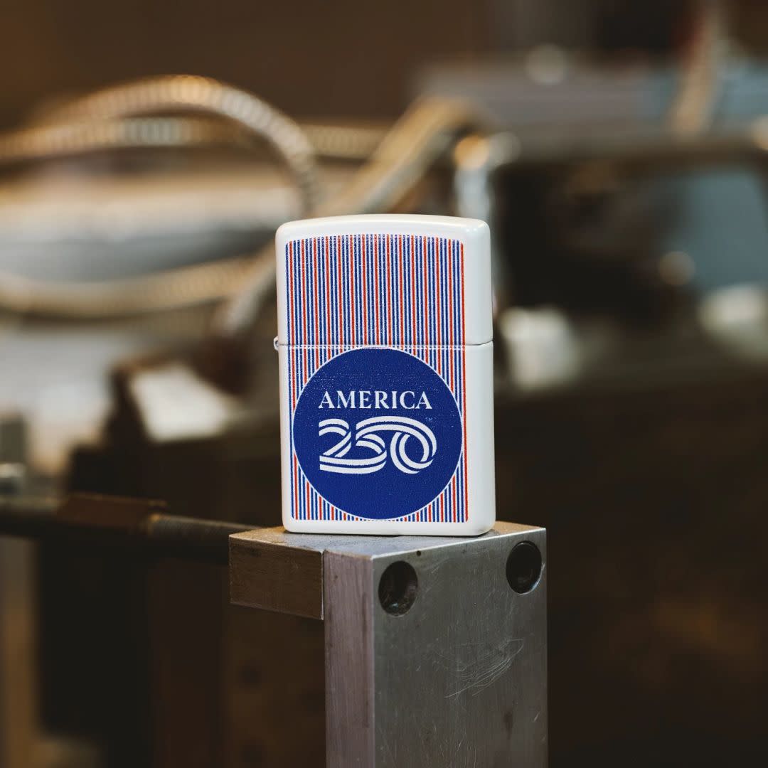 Alternative view of America250 Pinstripes Design