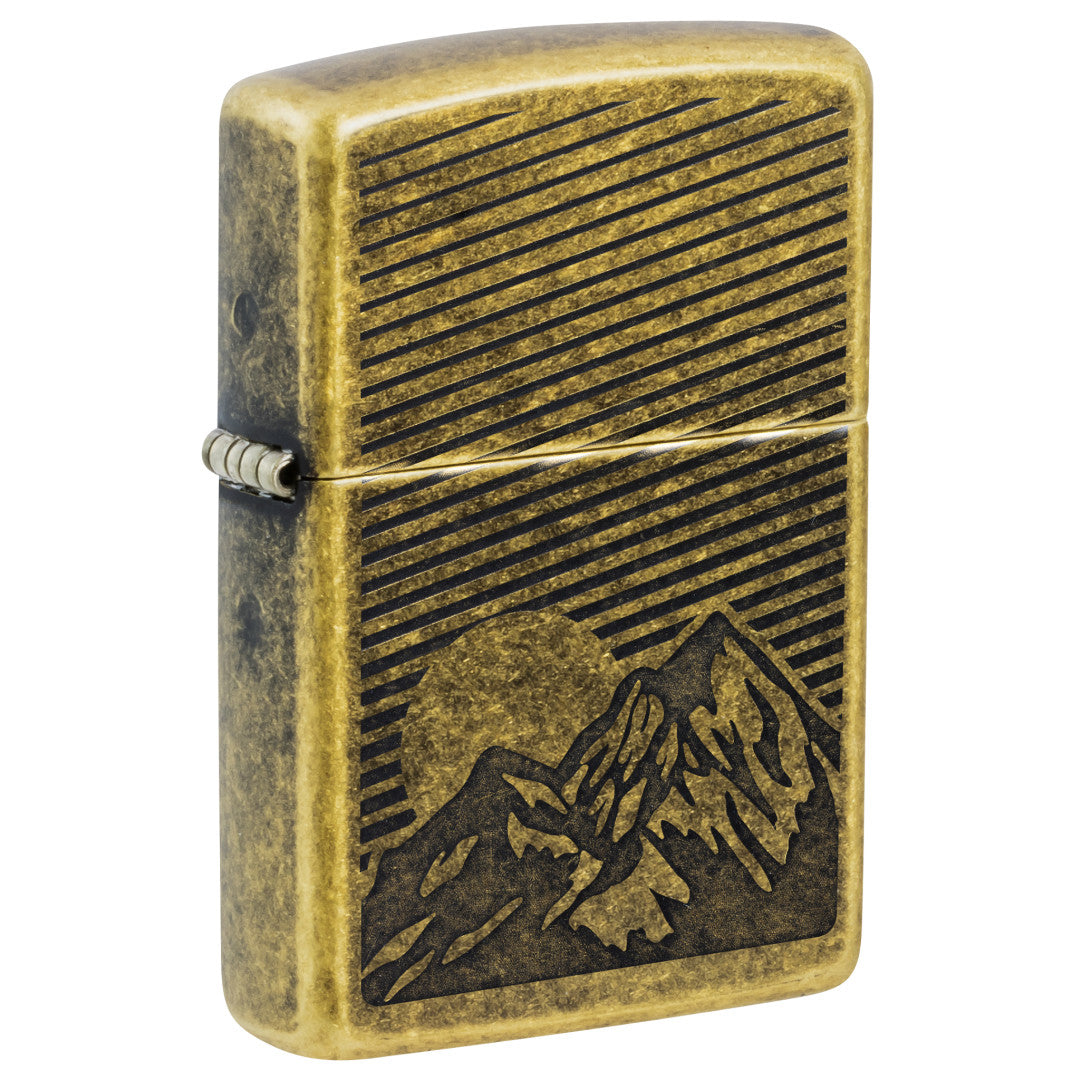 Etched Mountains Design